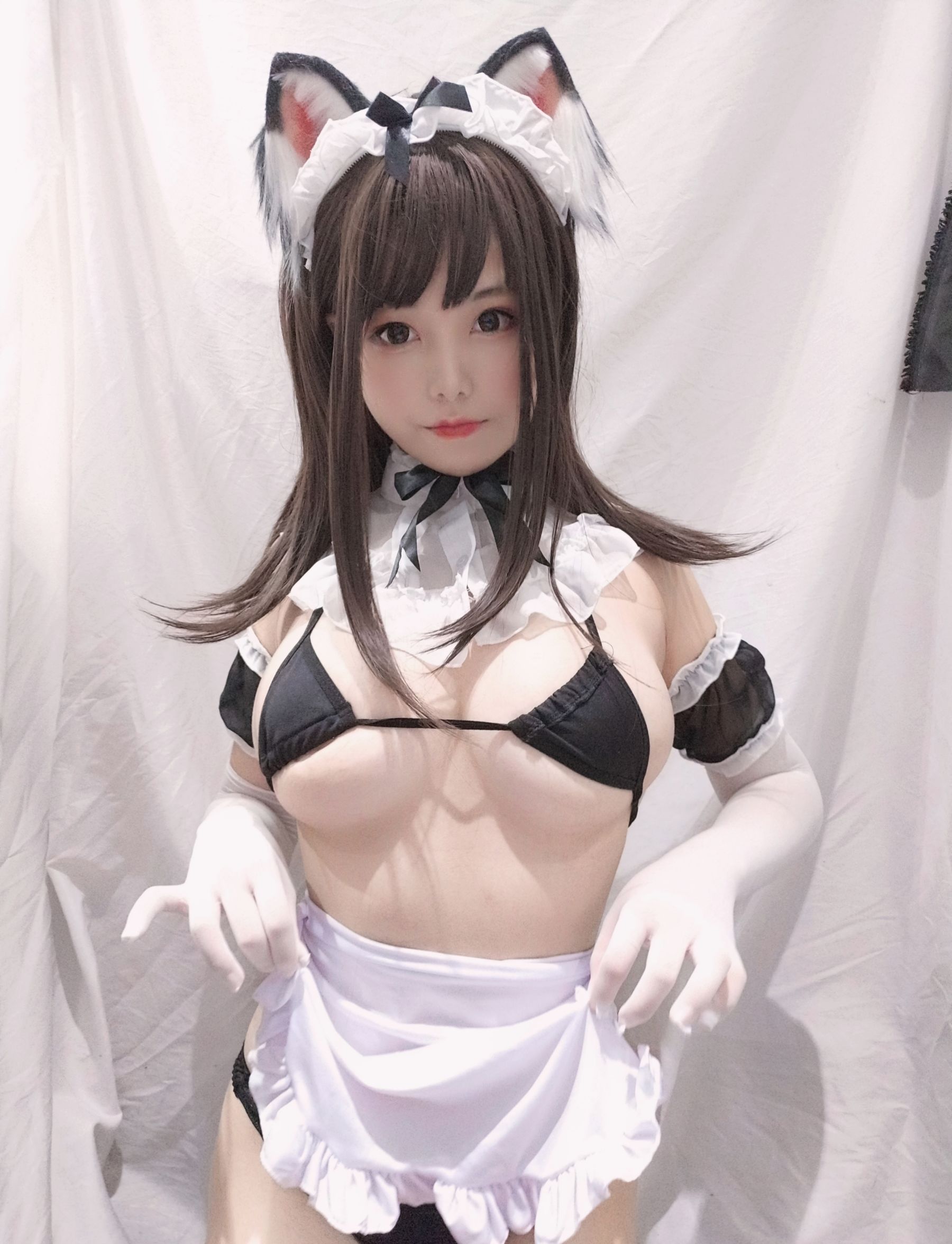 图片[4] - 蜜汁猫裘 黑白女仆 [25P] - 机器猫次元 - 机器猫次元