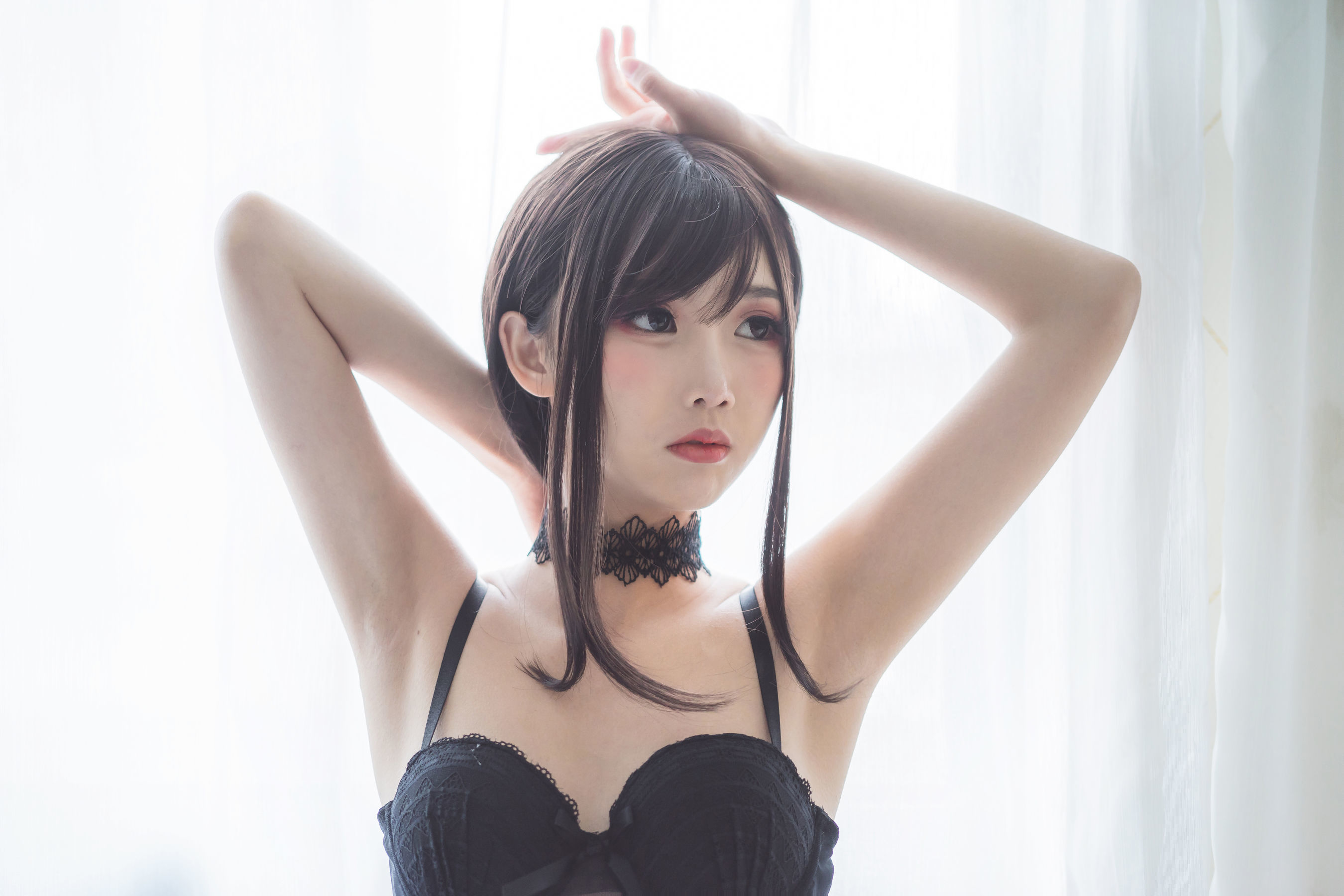图片[6] - 面饼仙儿 - 脑内少女 黑色束衣 [13P] - 机器猫次元 - 机器猫次元