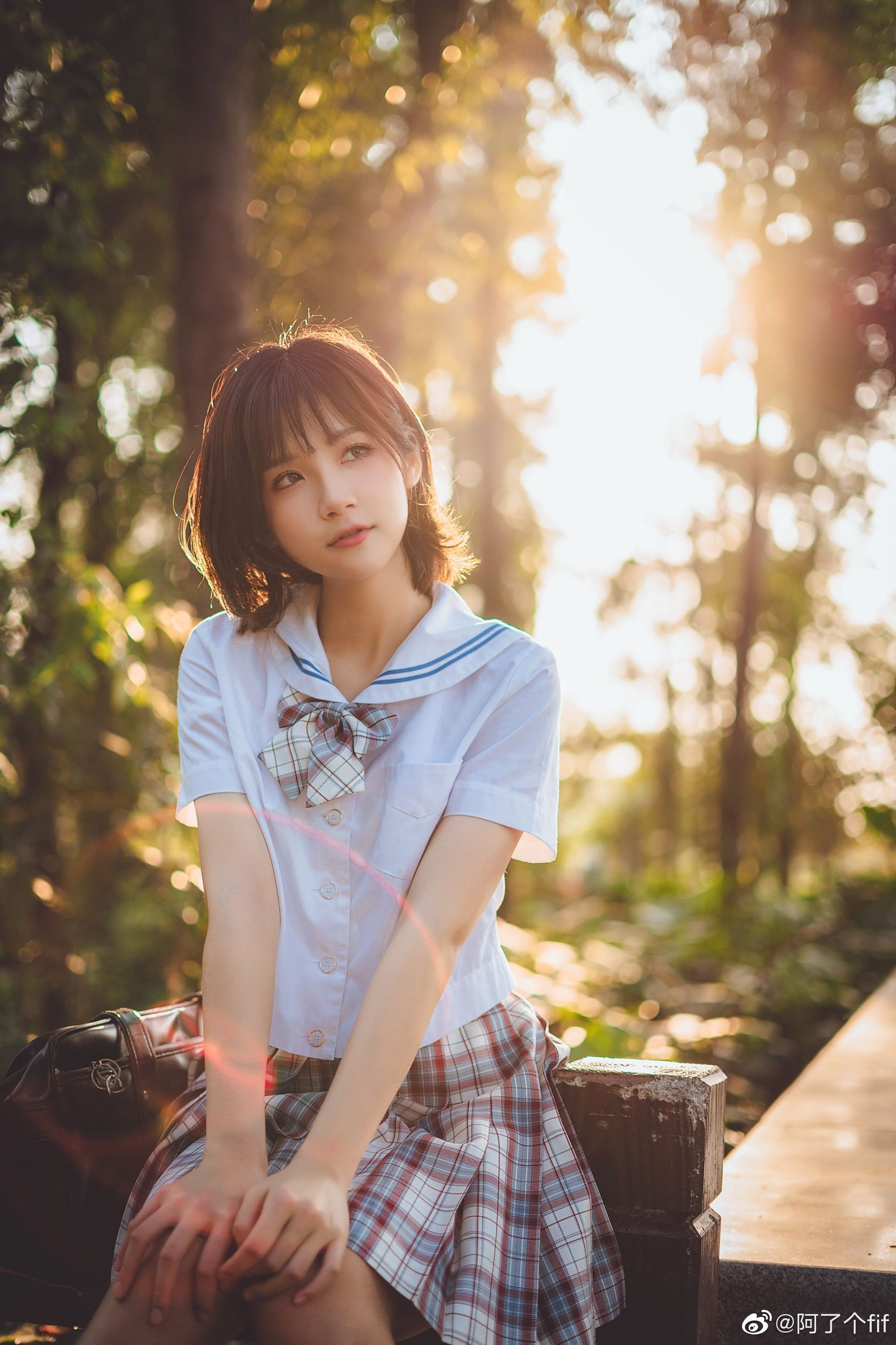 图片[4] - 阿了个fifi - 阳光JK [9P] - 机器猫次元 - 机器猫次元