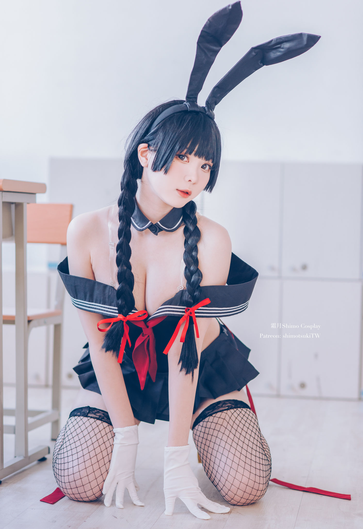 图片[2] - 霜月shimo - 卯月桃子 水手服兔女郎 [19P] - 机器猫次元 - 机器猫次元