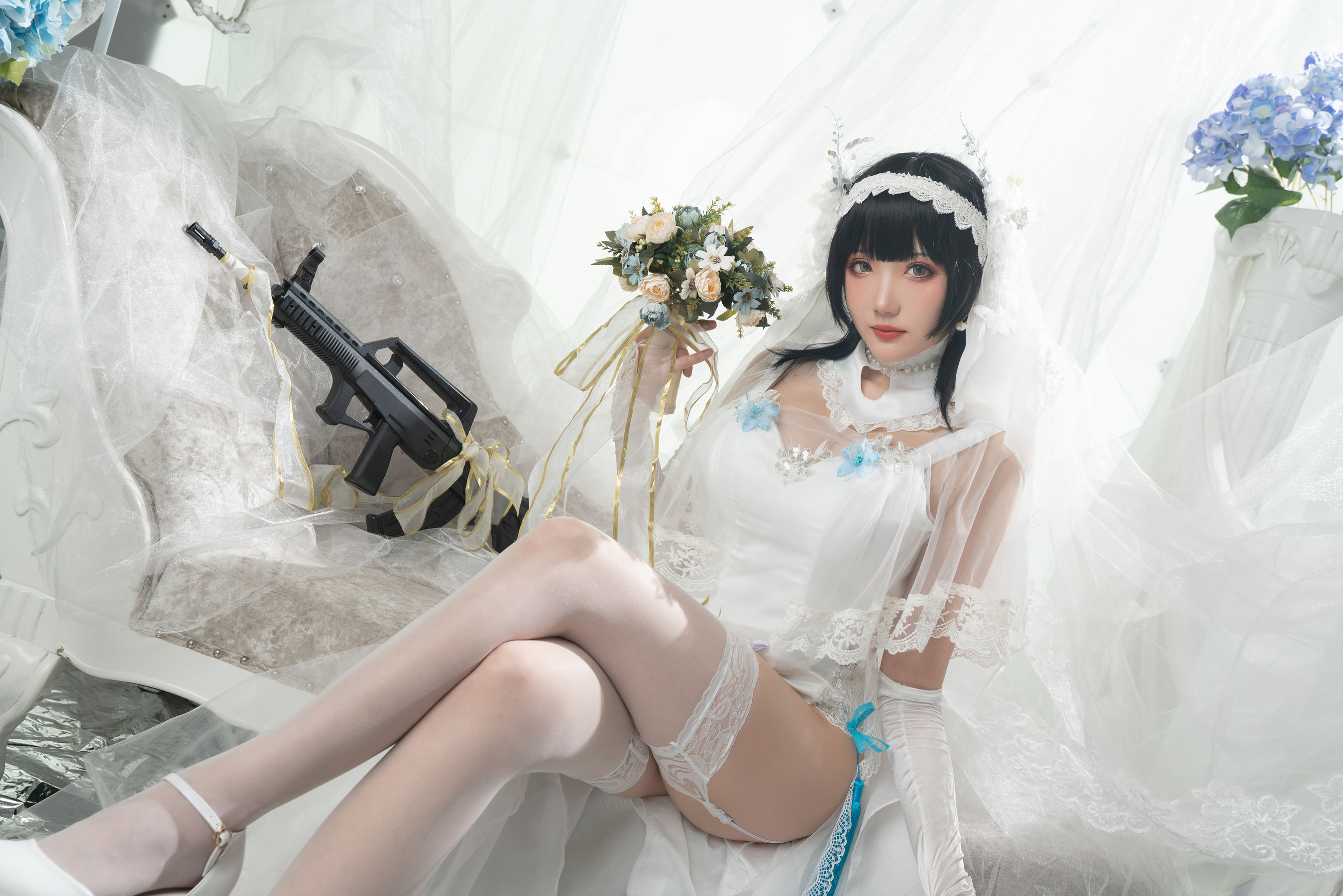 图片[1] - 瓜希酱 - 95式花嫁 [30P] - 机器猫次元 - 机器猫次元