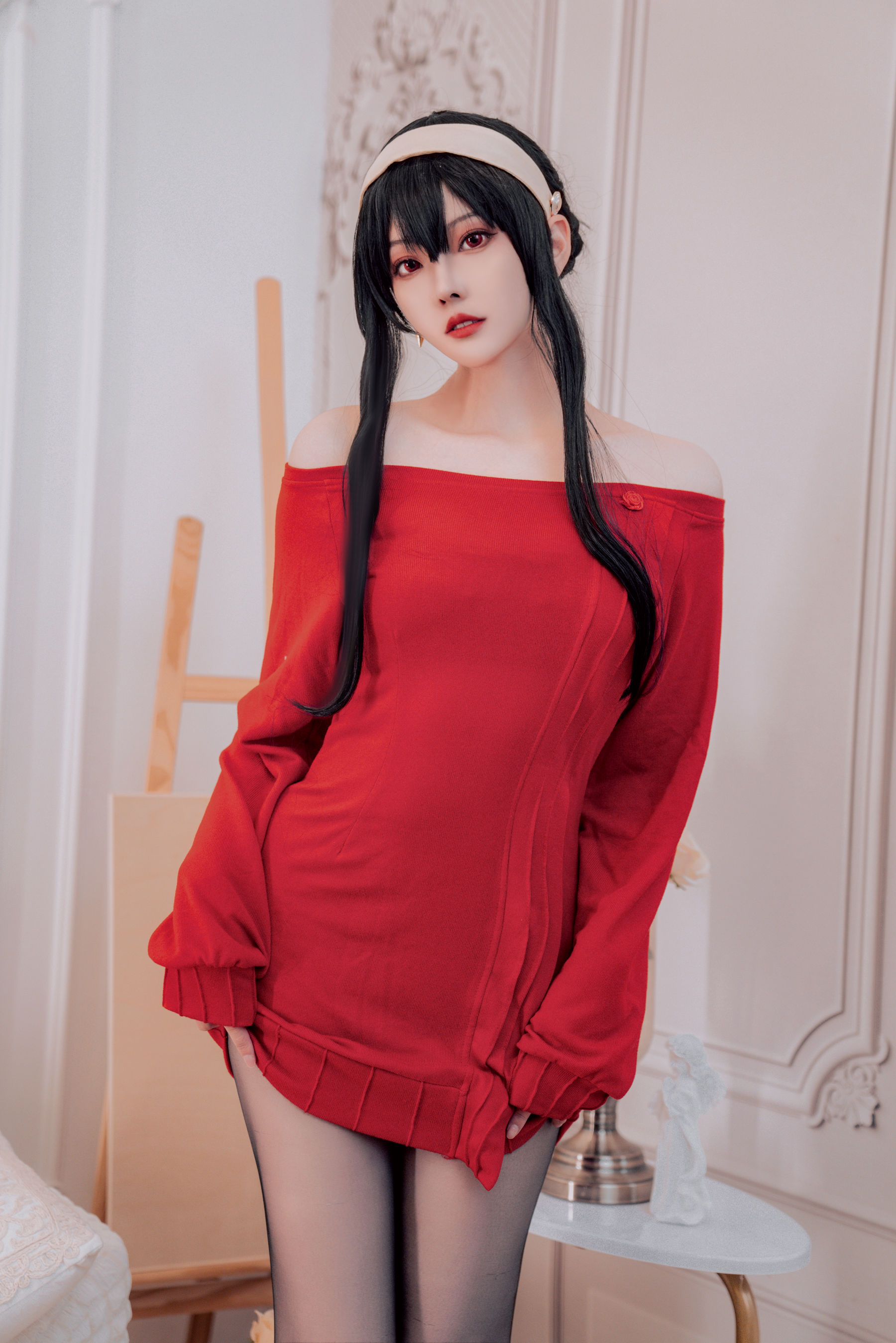 图片[1] - Natsuko夏夏子 - 约尔毛衣 [36P] - 机器猫次元 - 机器猫次元