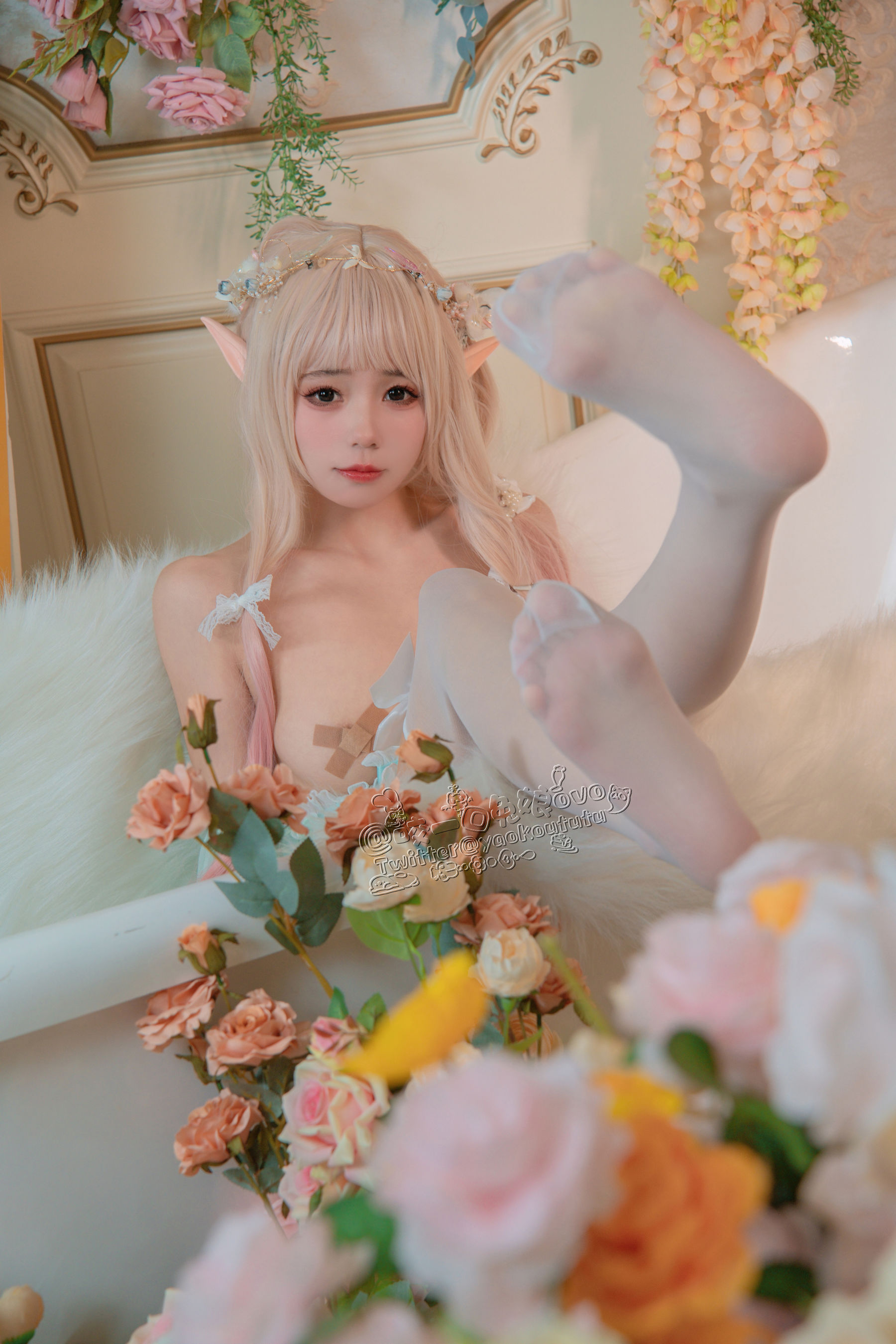 图片[4] - 咬一口兔娘 - 豌豆公主的秘密花房 [40P] - 机器猫次元 - 机器猫次元