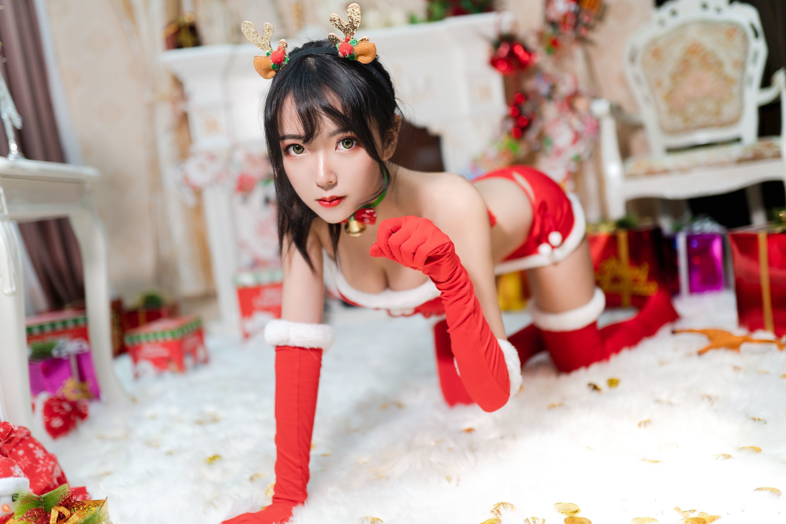 图片[1] - 妍子坚不可摧 圣诞礼物 [9P] - 机器猫次元 - 机器猫次元