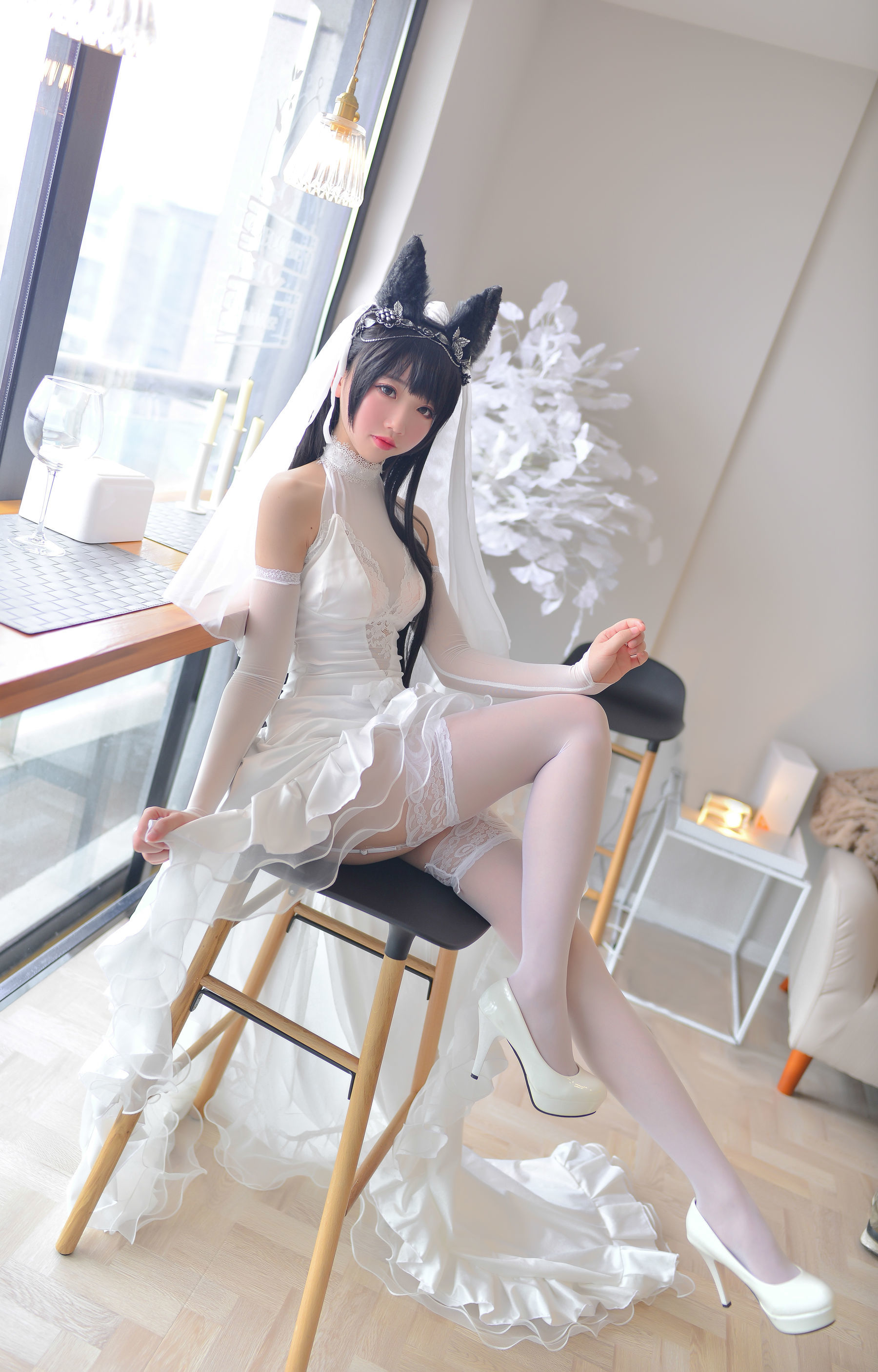 图片[1] - 雪琪 - 爱宕婚纱 [38P] - 机器猫次元 - 机器猫次元