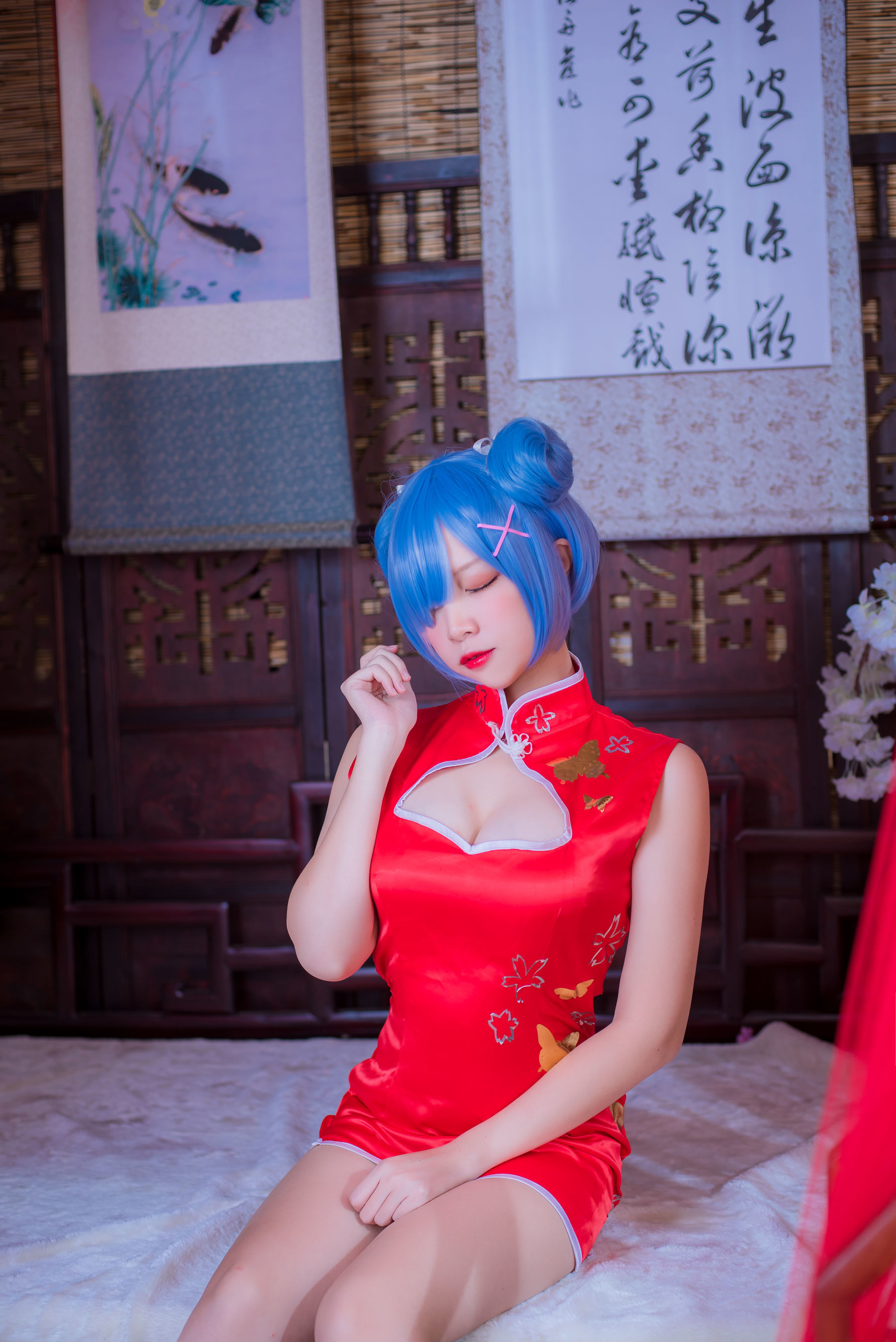 图片[5] - 二佐Nisa 蕾姆旗袍 [30P] - 机器猫次元 - 机器猫次元