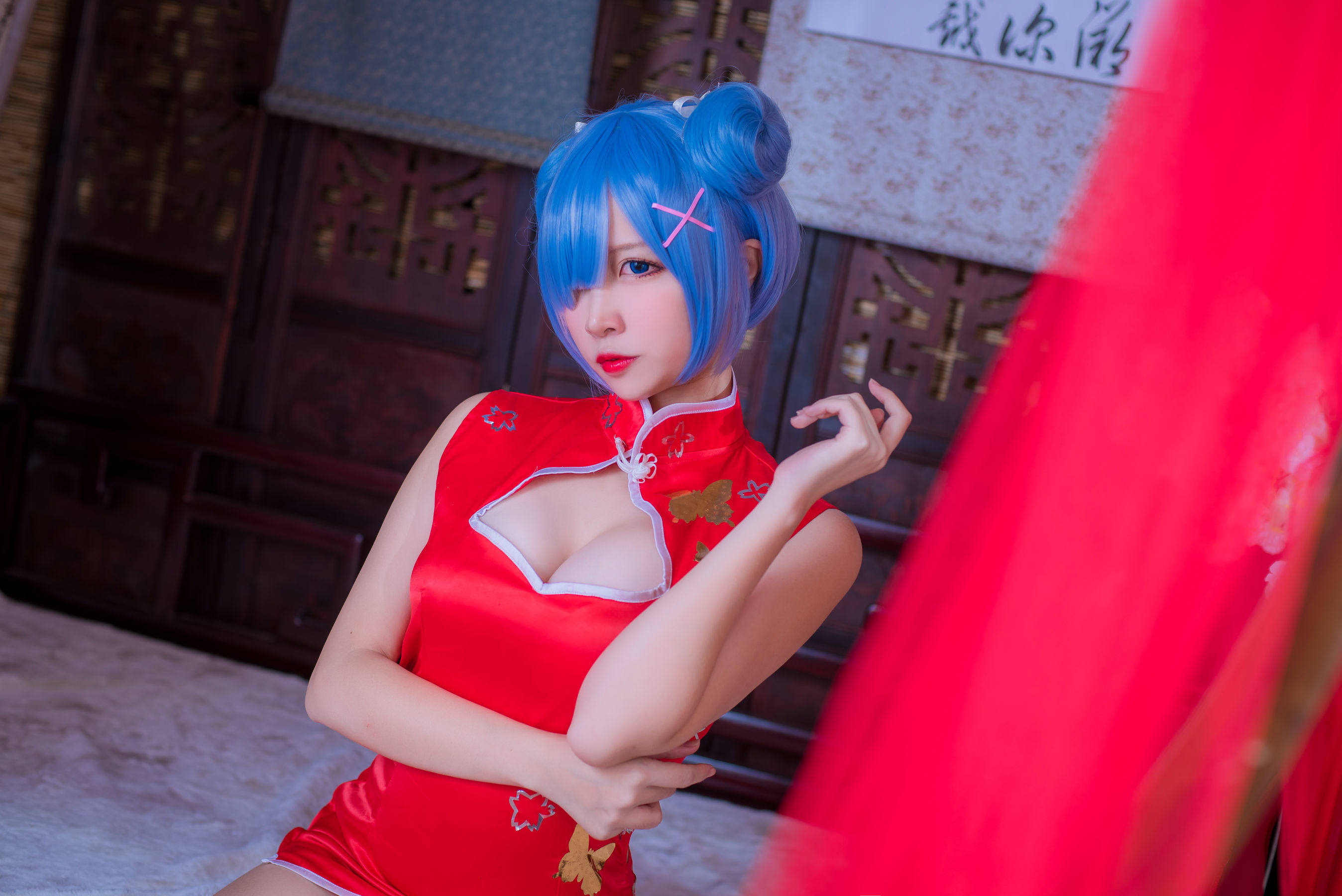 图片[3] - 二佐Nisa 蕾姆旗袍 [30P] - 机器猫次元 - 机器猫次元