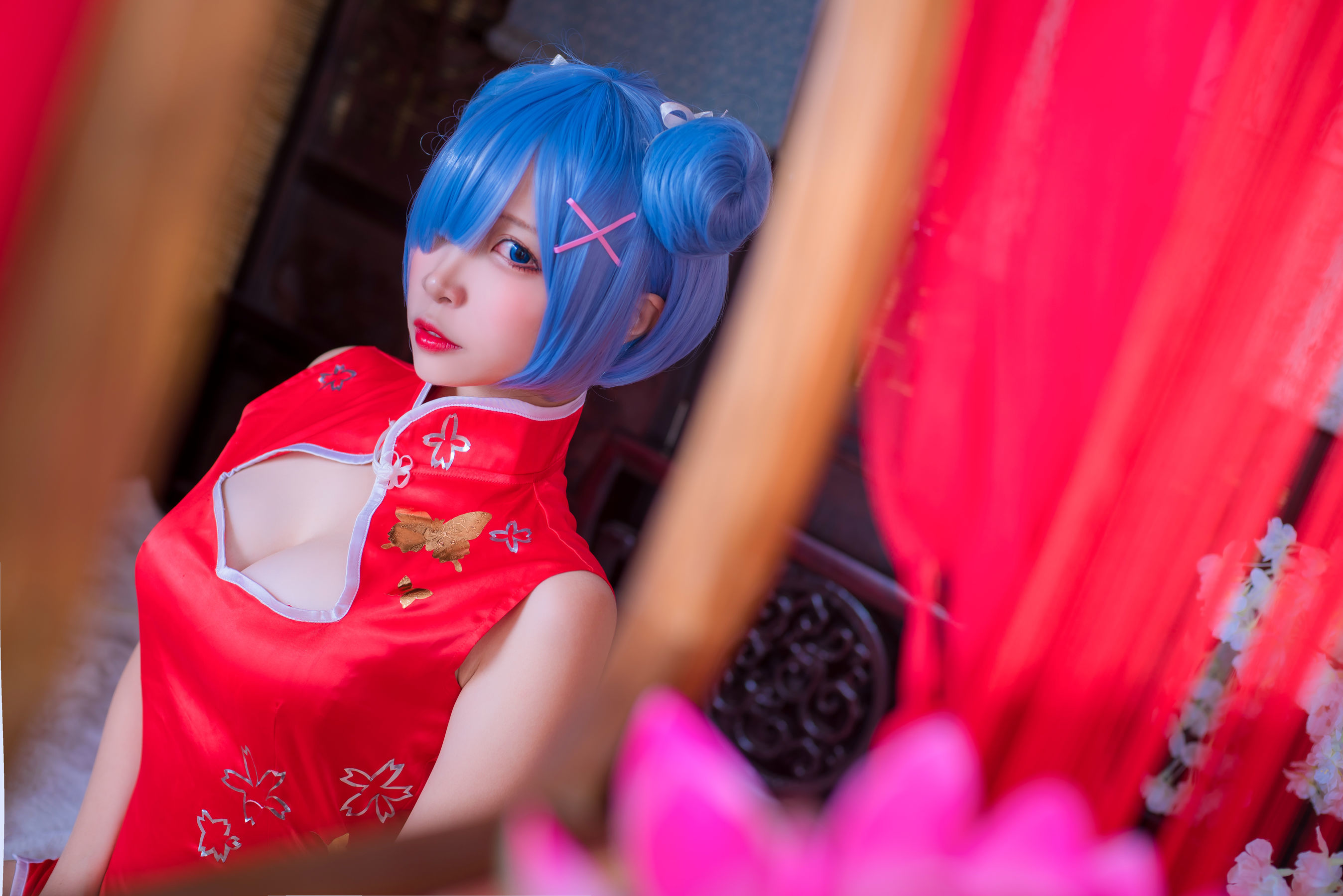 图片[4] - 二佐Nisa 蕾姆旗袍 [30P] - 机器猫次元 - 机器猫次元