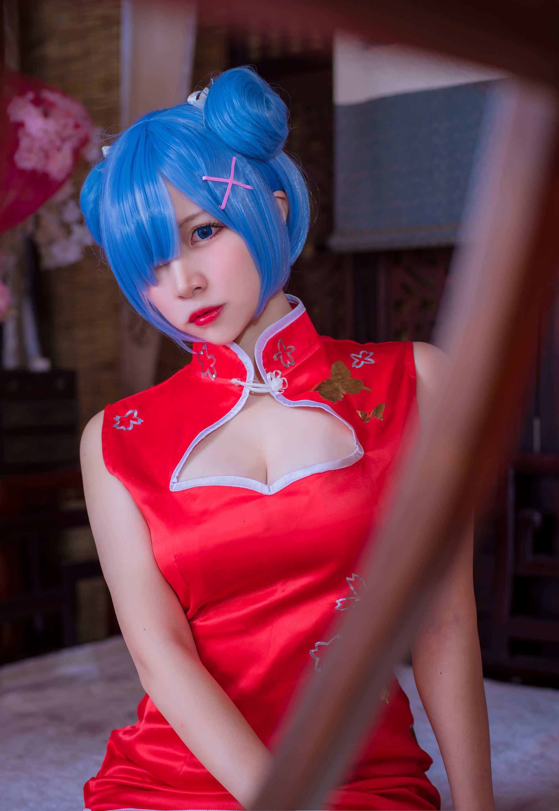 图片[6] - 二佐Nisa 蕾姆旗袍 [30P] - 机器猫次元 - 机器猫次元