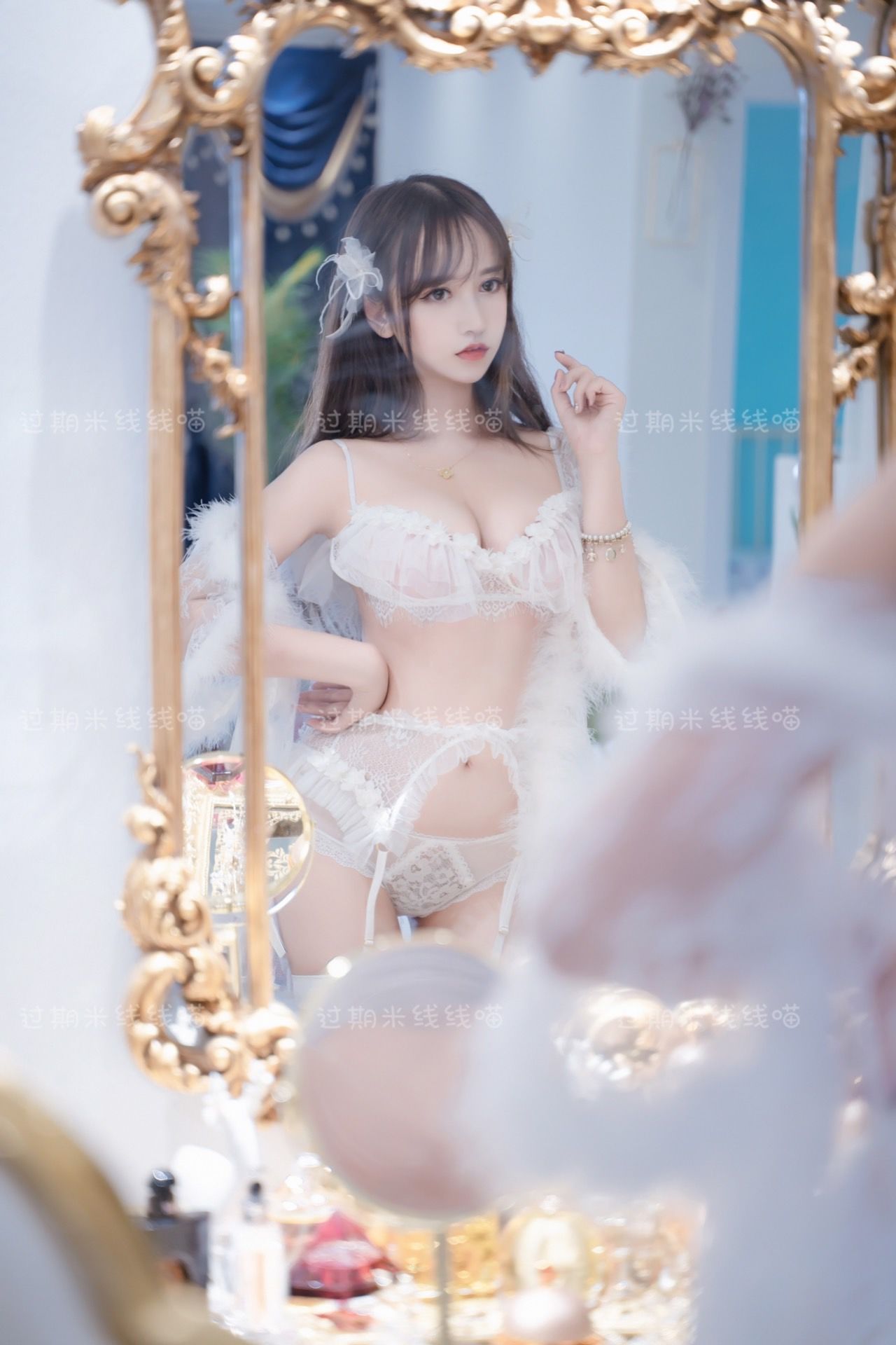 图片[1] - 米线线sama写真 天使 [44P] - 机器猫次元 - 机器猫次元