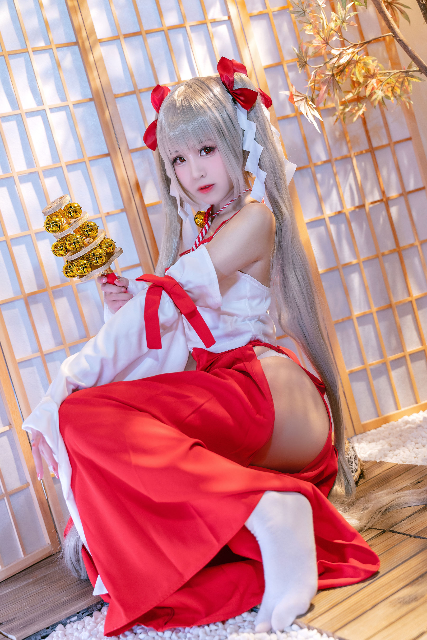 图片[1] - miko酱ww - 可畏巫女 [23P] - 机器猫次元 - 机器猫次元