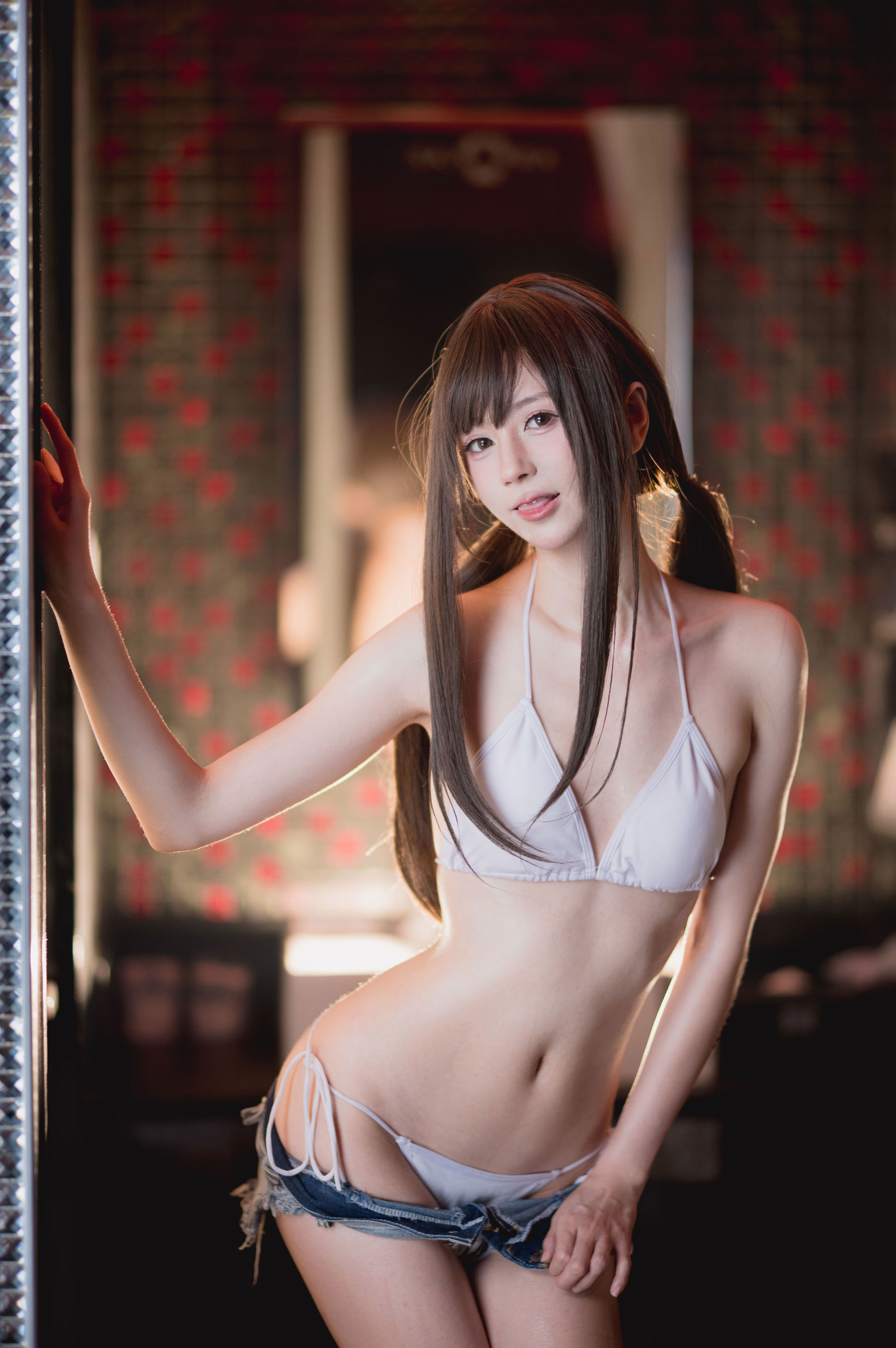 图片[6] - 西园寺南歌 - 白色内衣 透明JK [70P] - 机器猫次元 - 机器猫次元