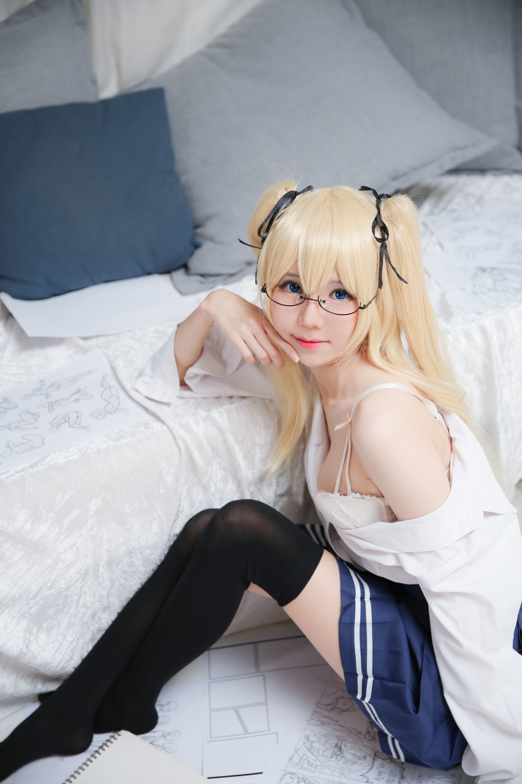 图片[2] - Sally Dorasnow - Eriri School Girl [43P] - 机器猫次元 - 机器猫次元