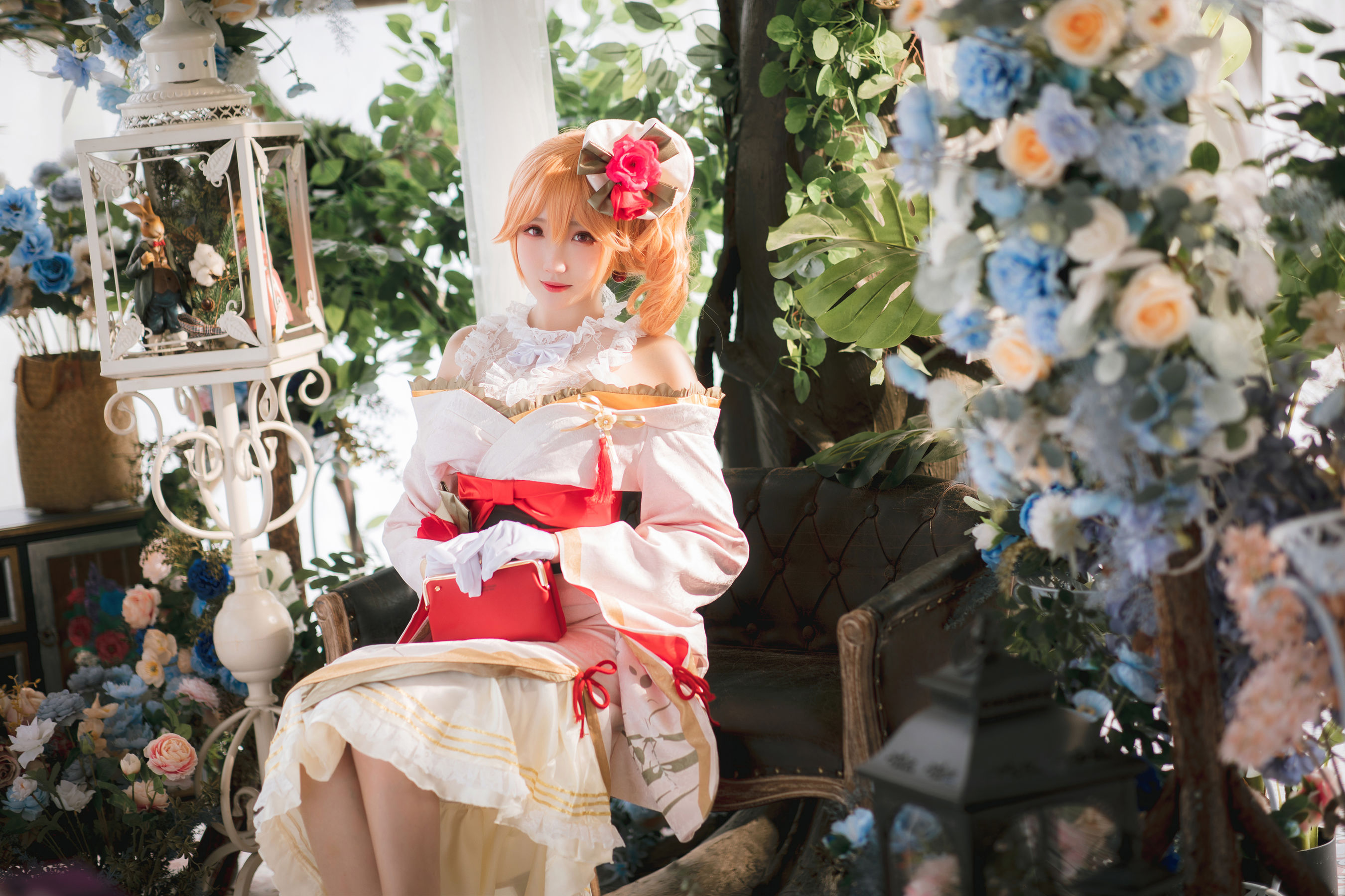 图片[1] - 瓜希酱 - 碧蓝航线 黎塞留和服 [22P] - 机器猫次元 - 机器猫次元