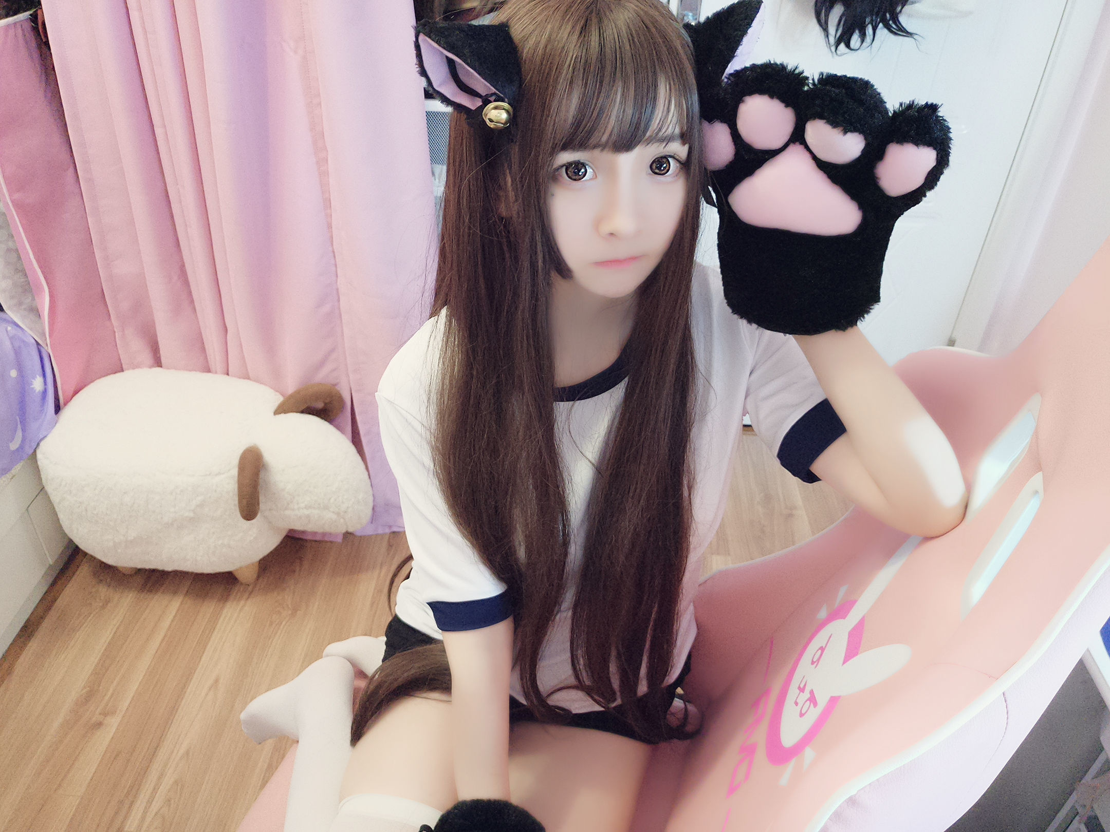 图片[8] - 古川kagura - 猫耳体操 [11P] - 机器猫次元 - 机器猫次元