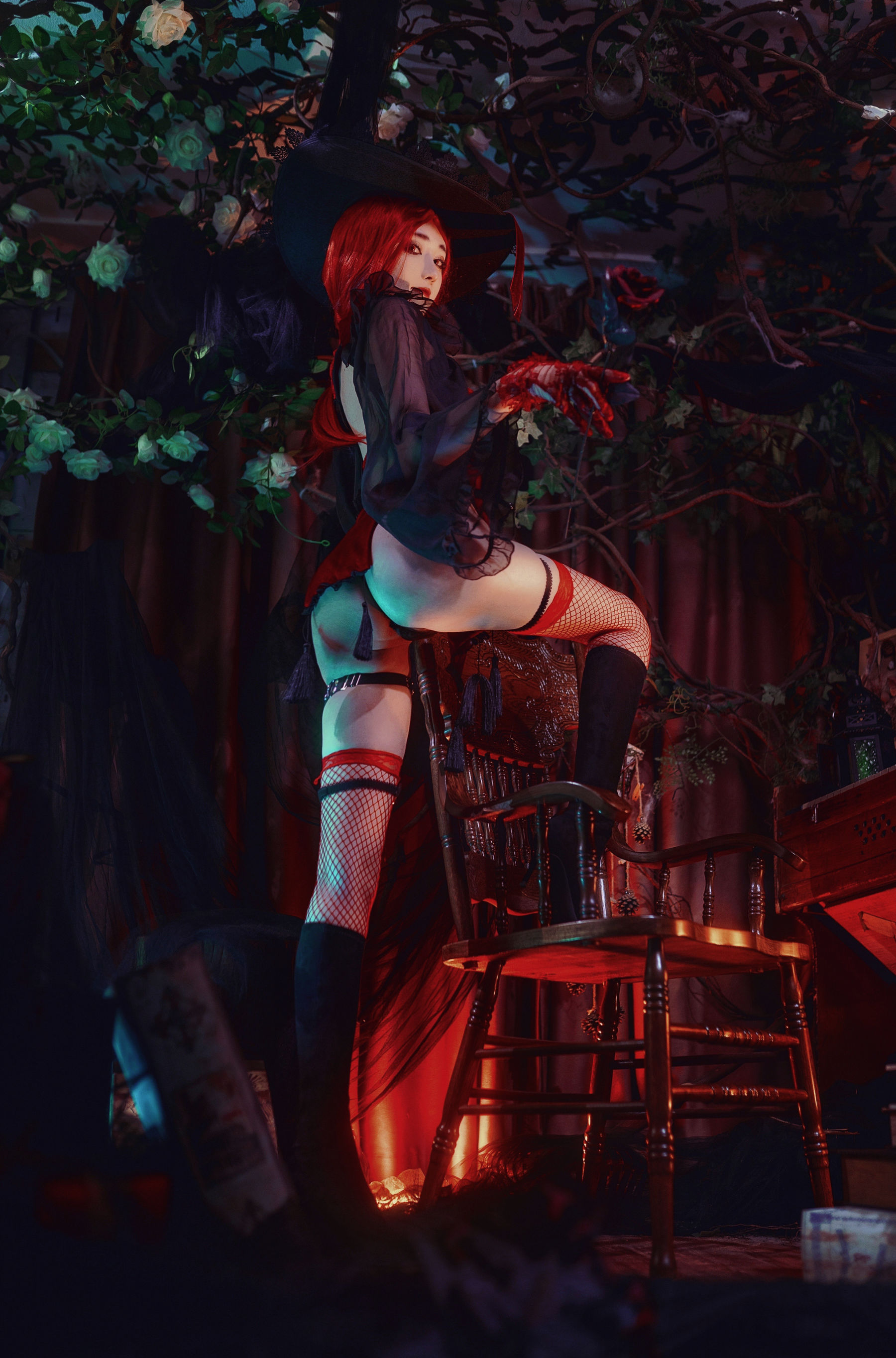 图片[8] - 南桃Momoko - 红女巫 [19P] - 机器猫次元 - 机器猫次元