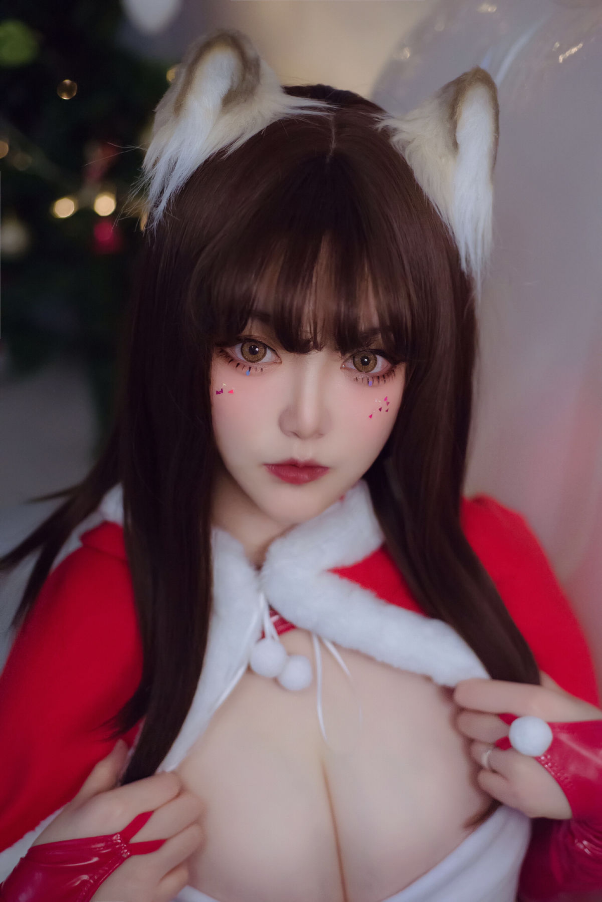 图片[2] - 佳奈喵 - 雪夜锦礼 [25P] - 机器猫次元 - 机器猫次元