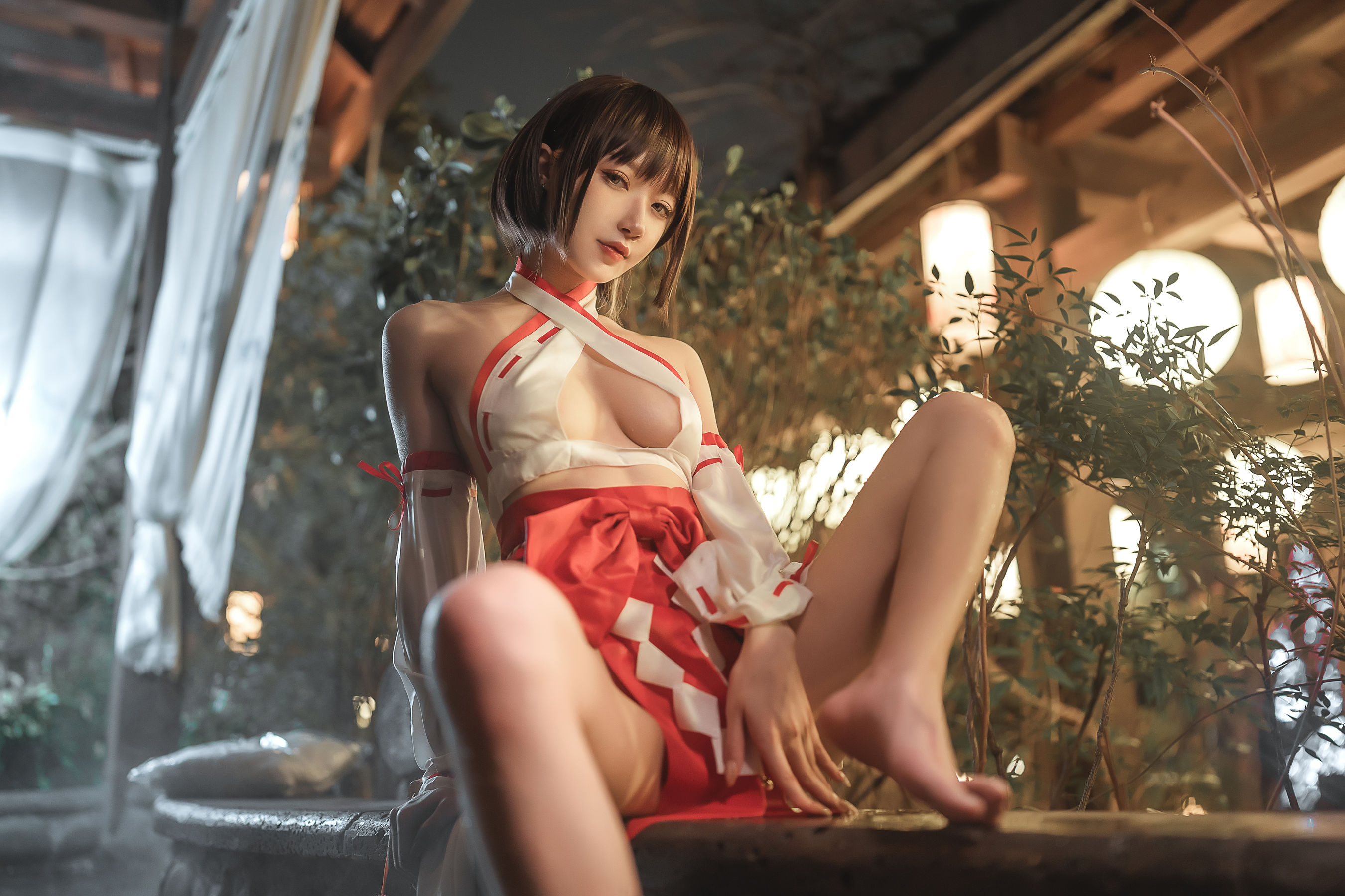图片[8] - 阿包也是兔娘 - 温泉巫女 [24P] - 机器猫次元 - 机器猫次元