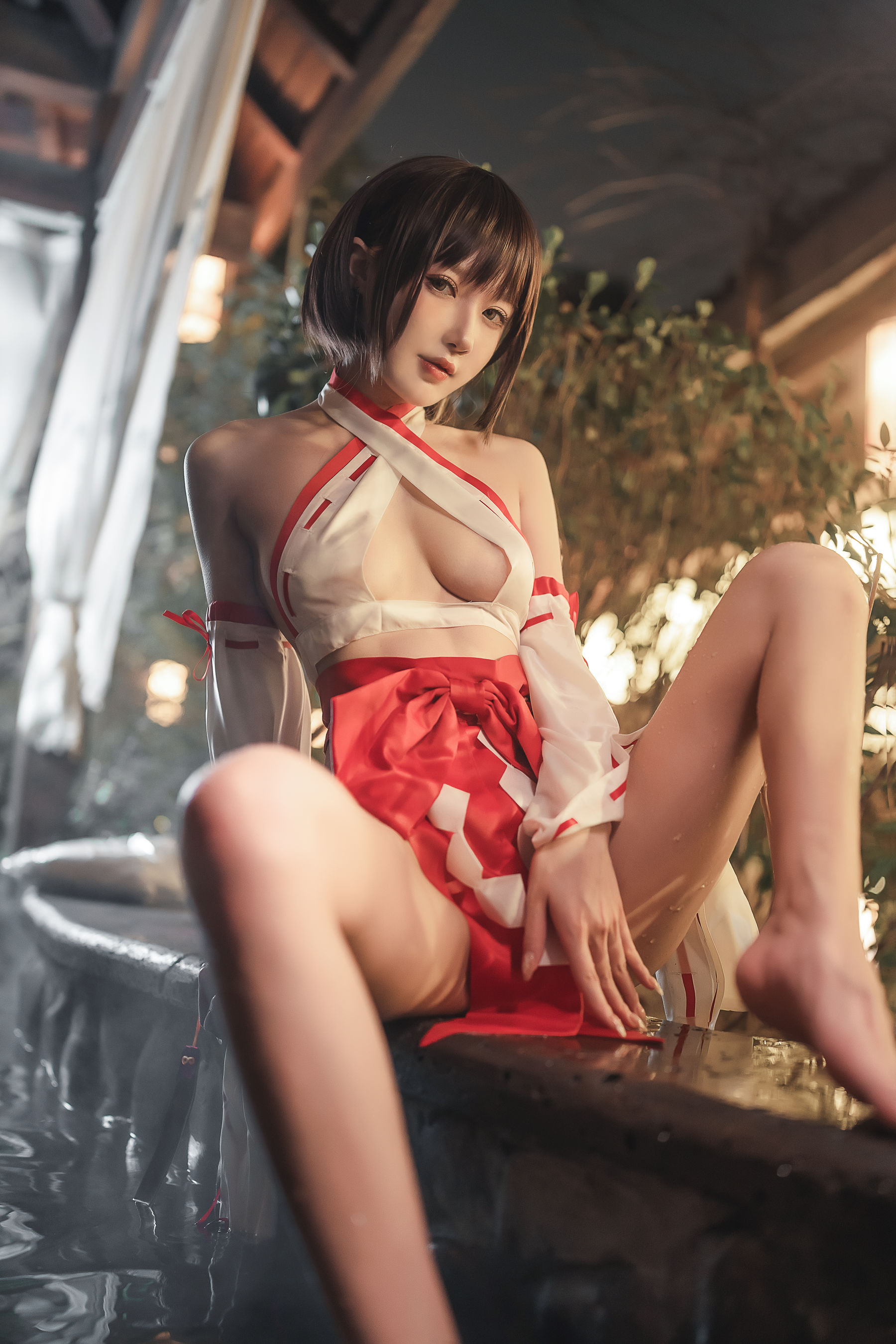 图片[7] - 阿包也是兔娘 - 温泉巫女 [24P] - 机器猫次元 - 机器猫次元