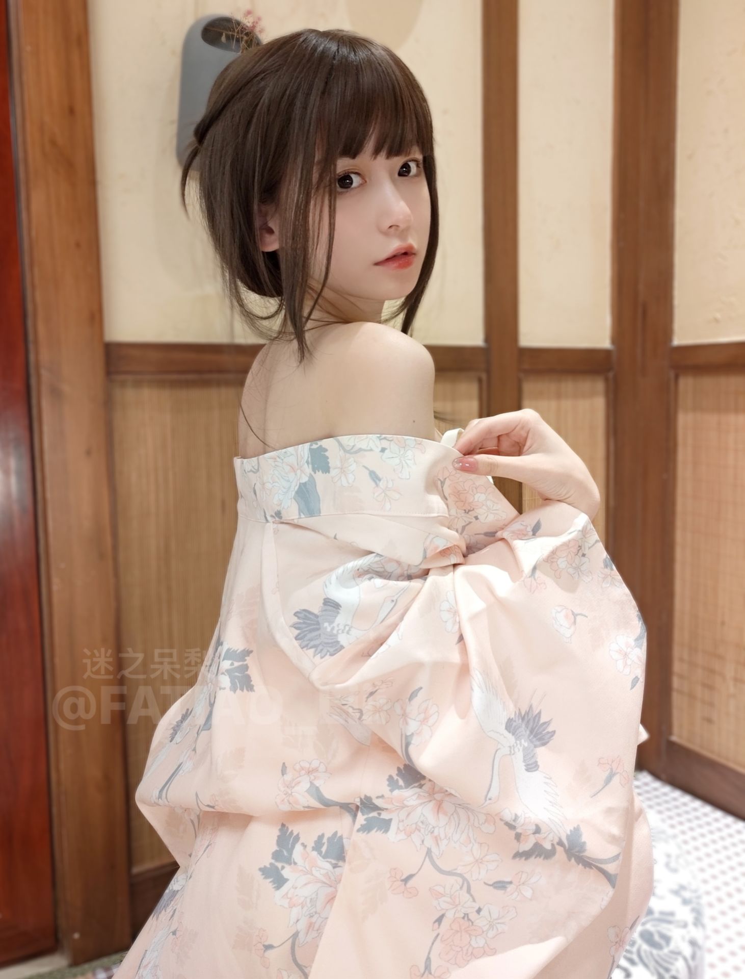 图片[4] - 迷之呆梨 - ピンクの着物 [22P] - 机器猫次元 - 机器猫次元