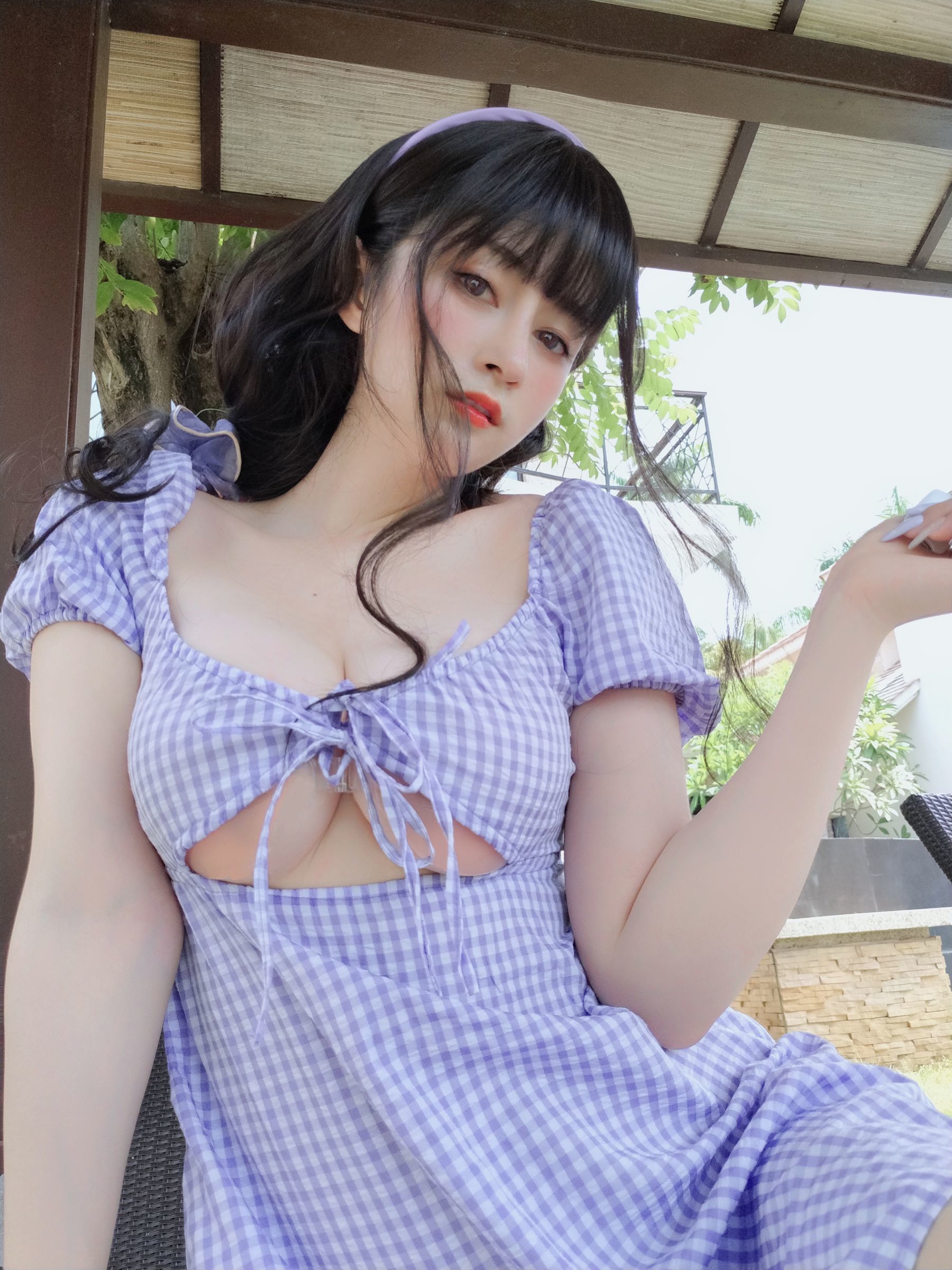 图片[7] - 白银81 - 夏日的格子连衣裙 [85P] - 机器猫次元 - 机器猫次元