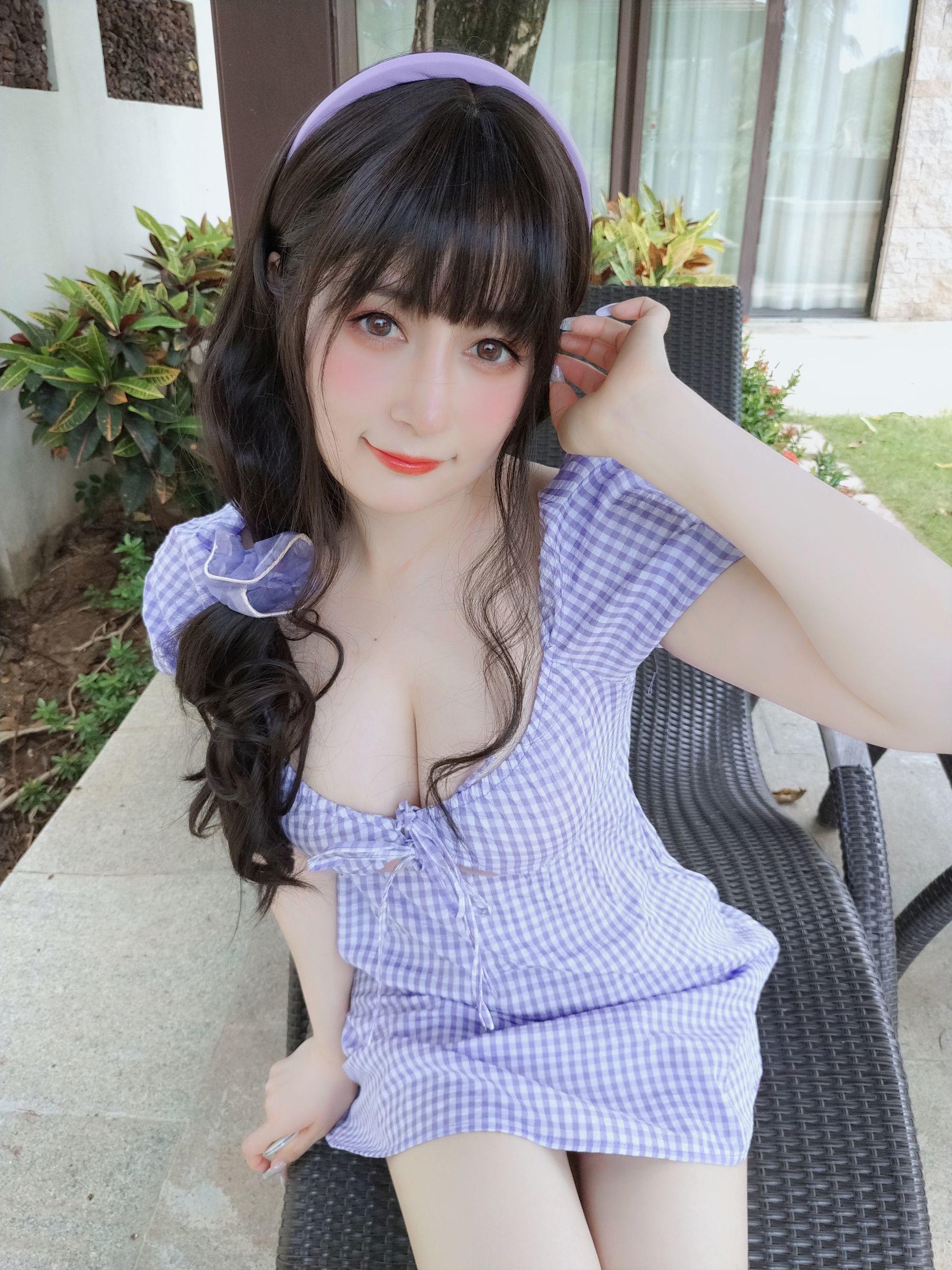 图片[3] - 白银81 - 夏日的格子连衣裙 [85P] - 机器猫次元 - 机器猫次元