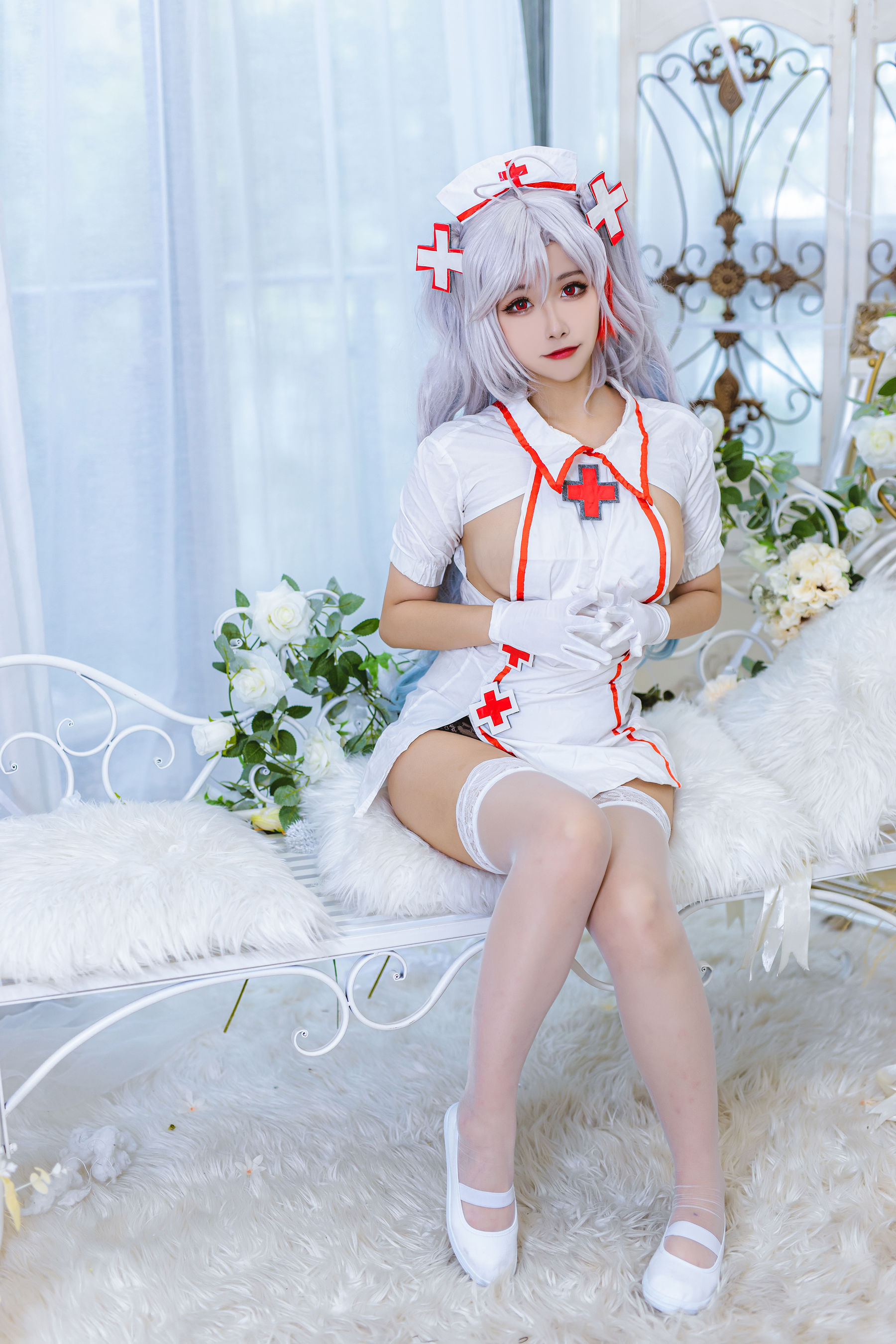 图片[1] - Momoko葵葵 - 欧根之护士 [21P] - 机器猫次元 - 机器猫次元