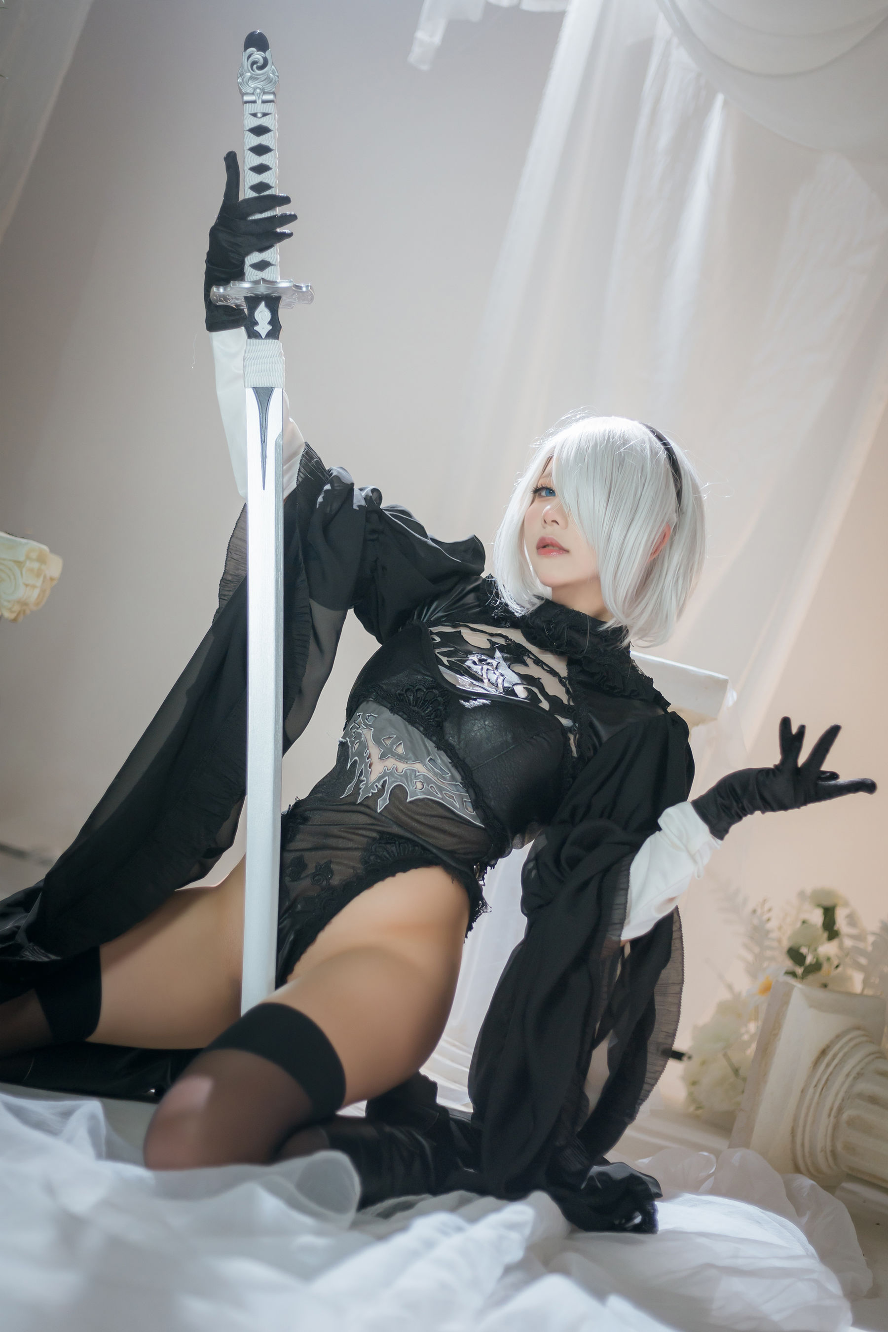 图片[2] - 是一只熊仔吗 - Nier 2B Dress Ver [6P] - 机器猫次元 - 机器猫次元