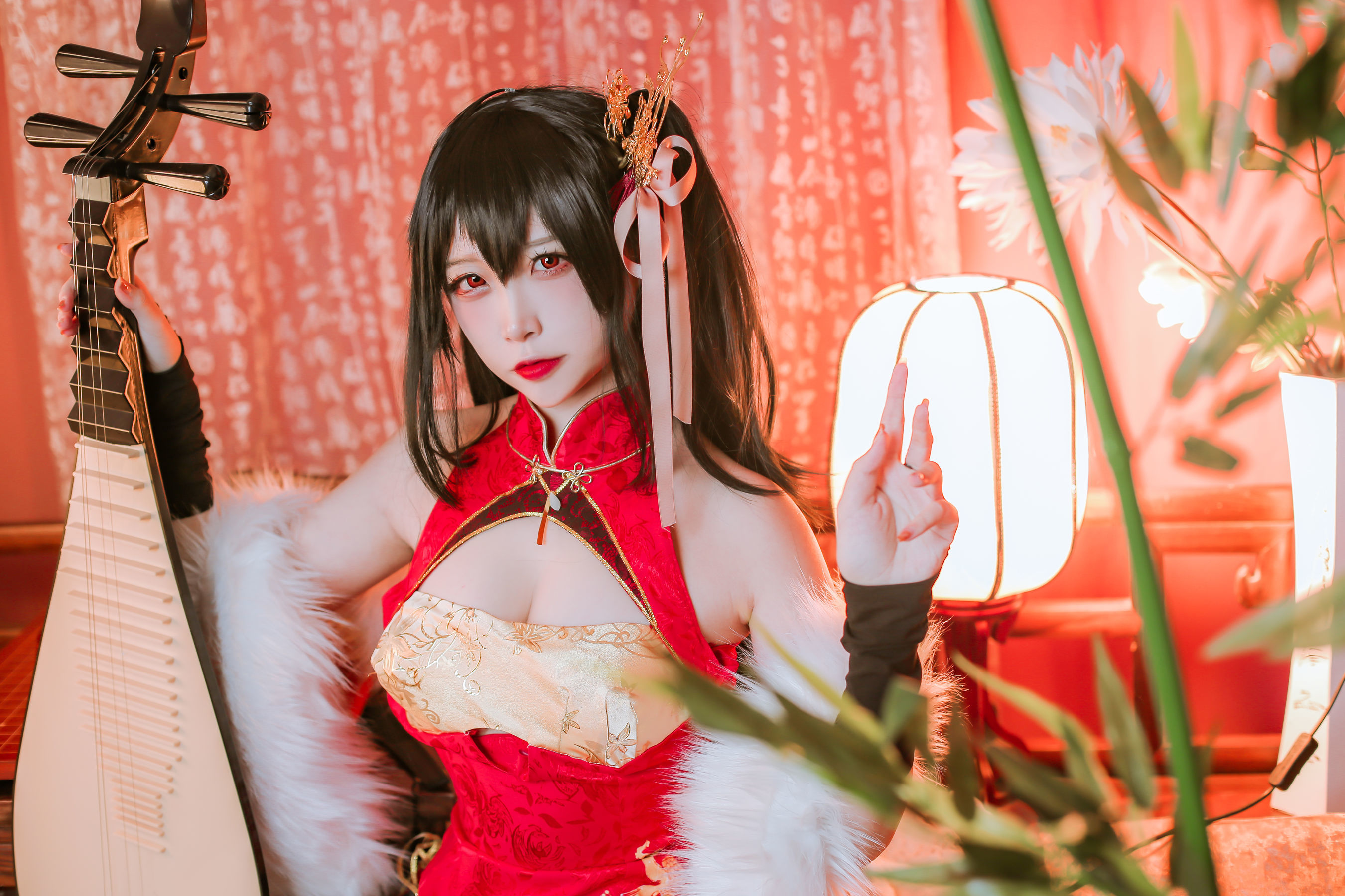 图片[7] - 二佐Nisa 碧蓝大凤旗袍 [41P] - 机器猫次元 - 机器猫次元