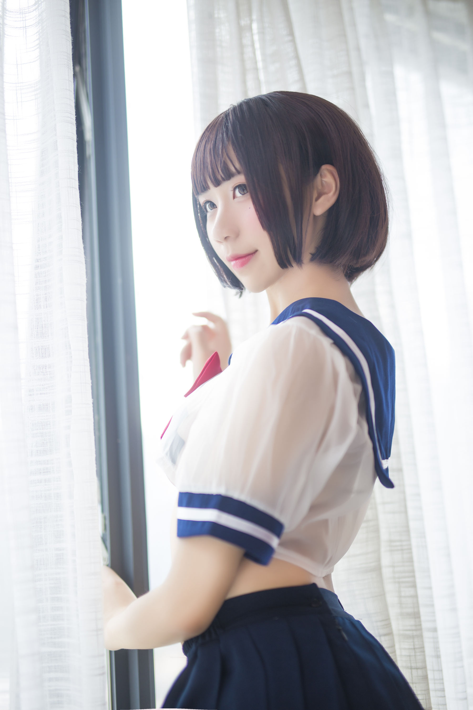 图片[6] - 九曲Jean JK透明制服 [21P] - 机器猫次元 - 机器猫次元