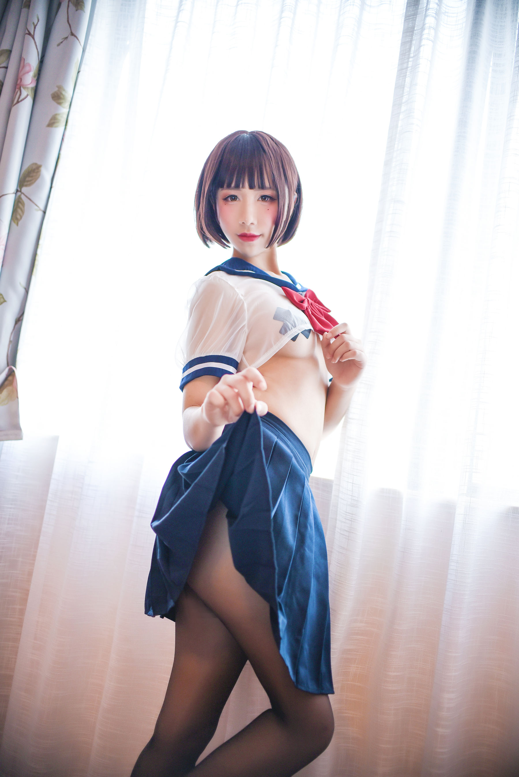 图片[2] - 九曲Jean JK透明制服 [21P] - 机器猫次元 - 机器猫次元