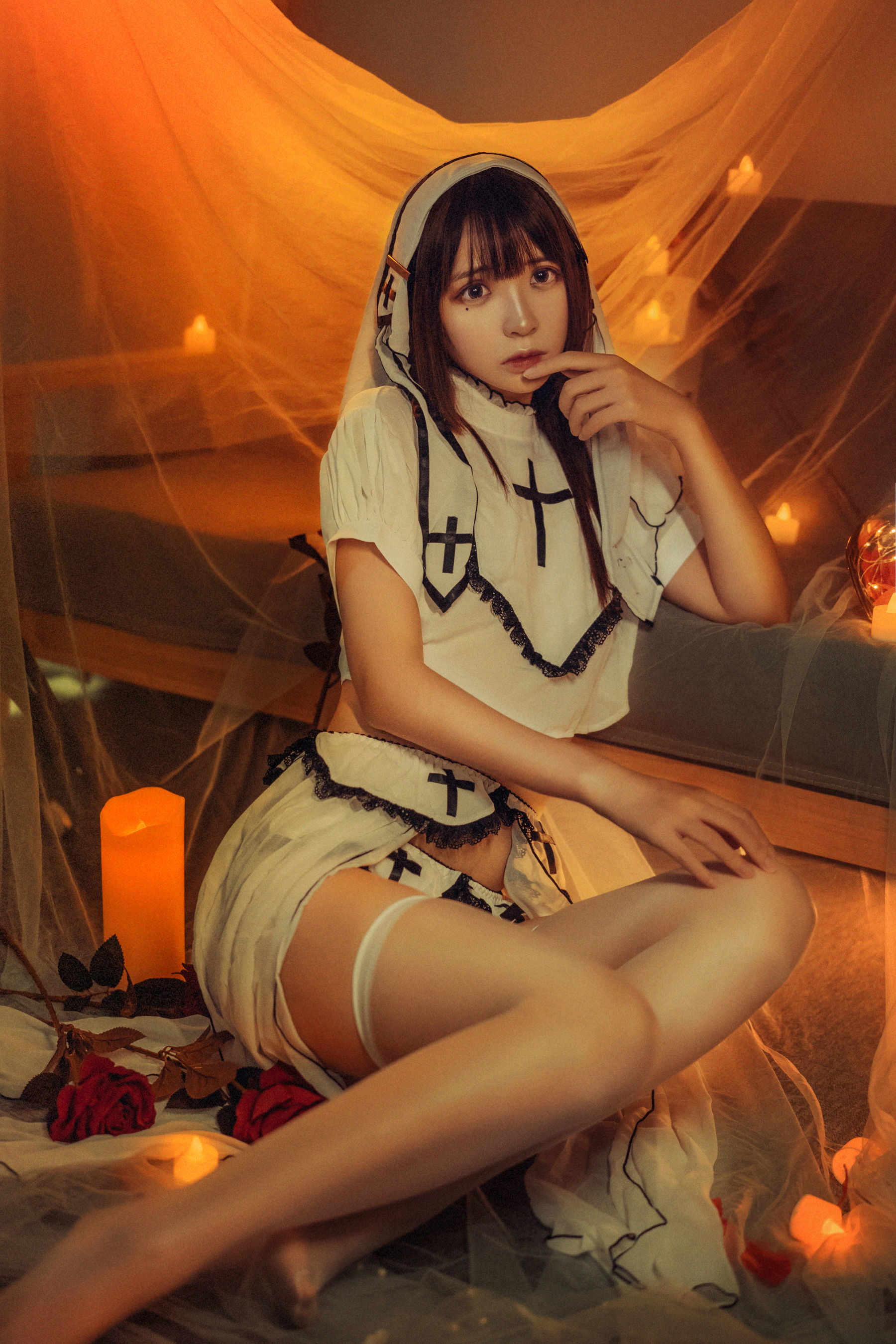 图片[8] - 疯猫ss 黄昏修女 [17P] - 机器猫次元 - 机器猫次元