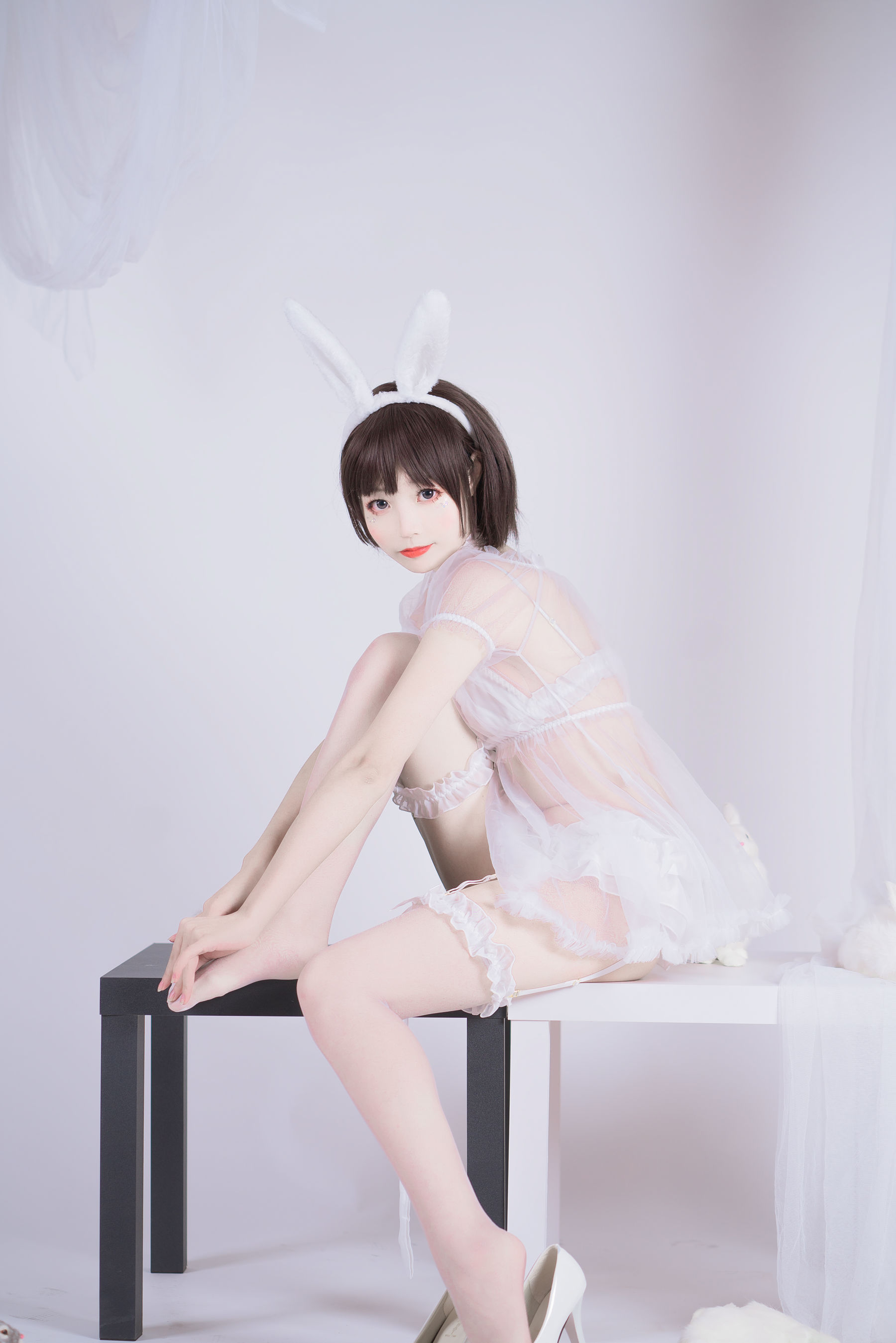 图片[6] - 薄墨锦狐&三笑 黑白兔子私房百合 [32P] - 机器猫次元 - 机器猫次元
