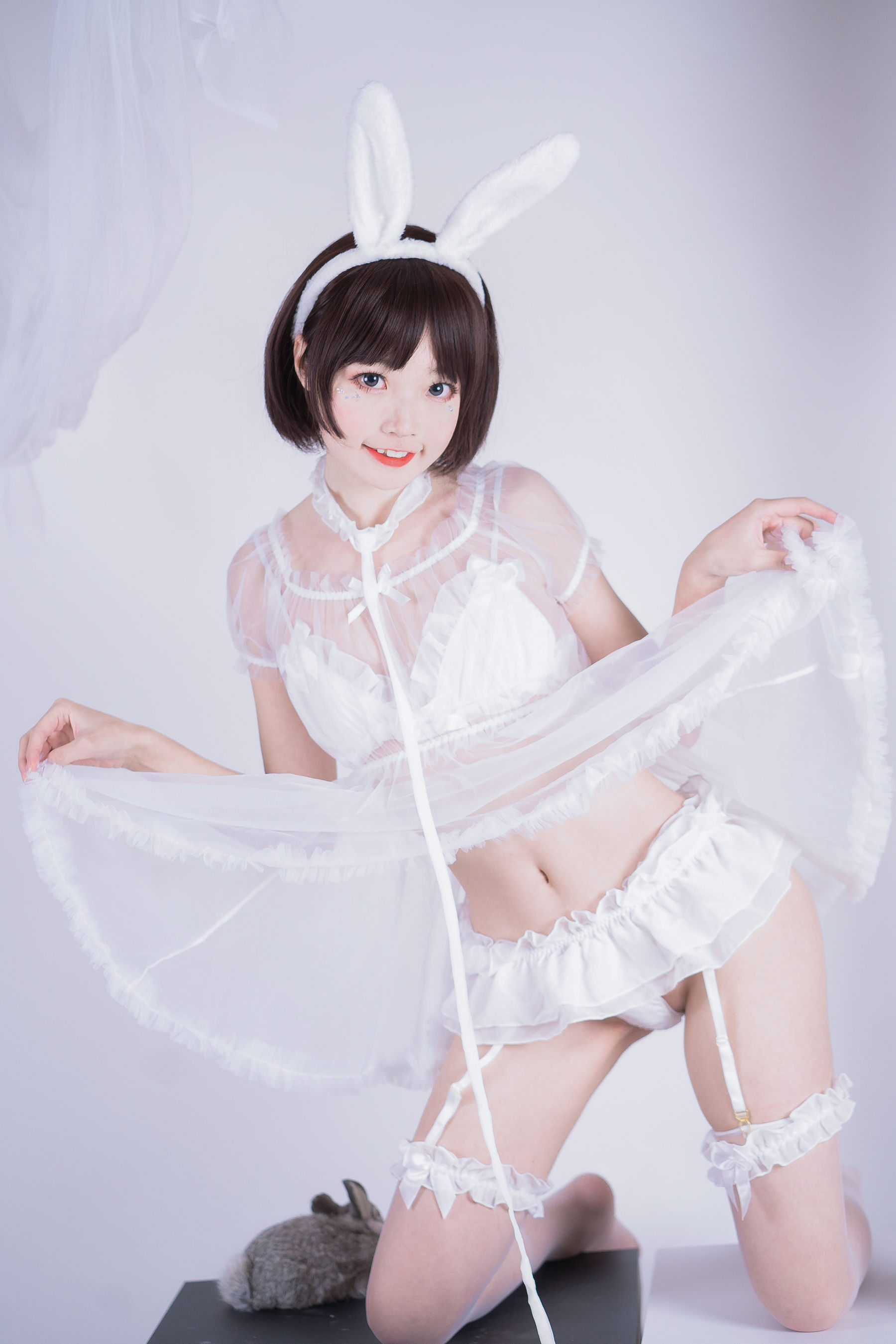 图片[7] - 薄墨锦狐&三笑 黑白兔子私房百合 [32P] - 机器猫次元 - 机器猫次元