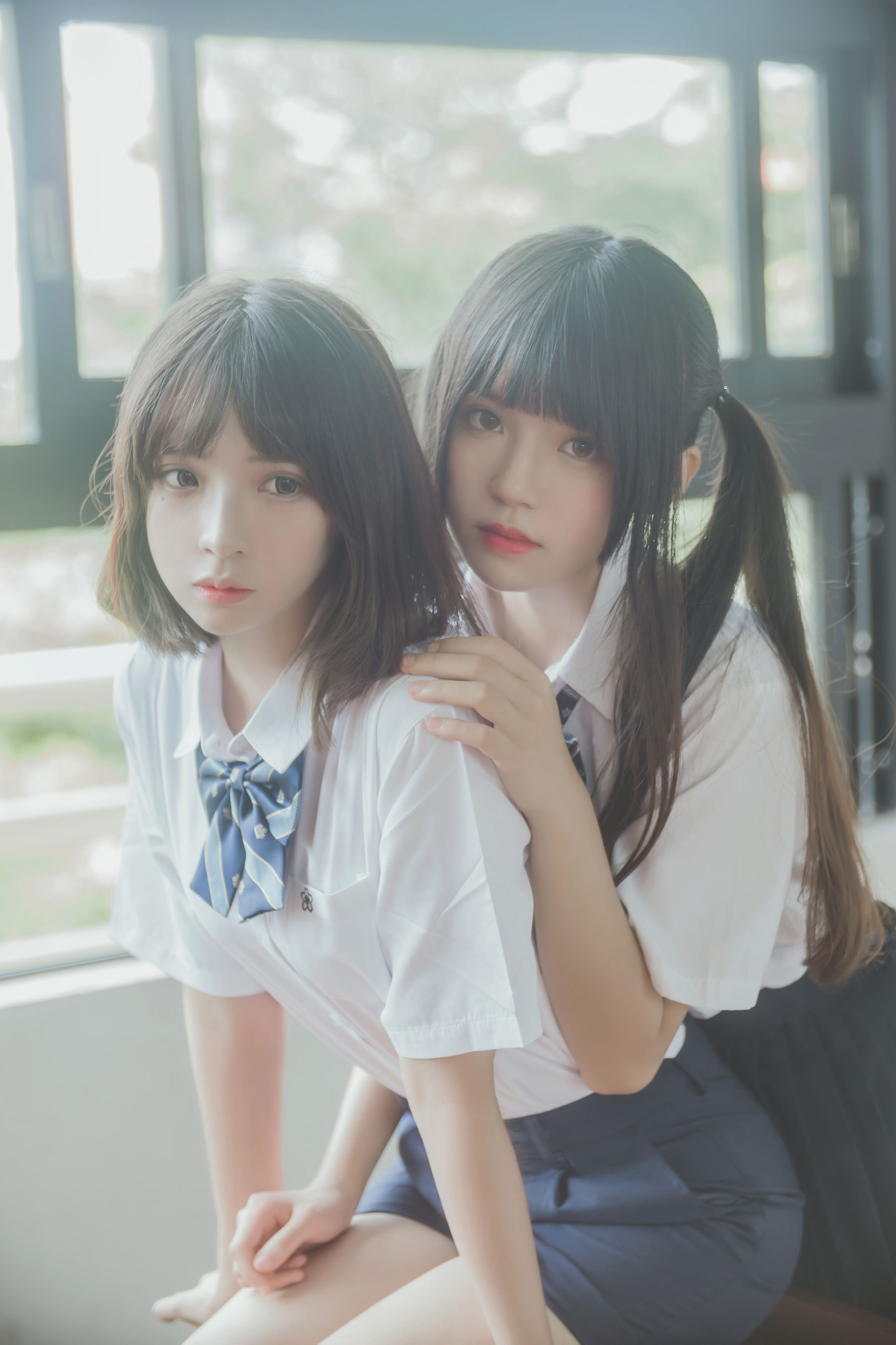 图片[8] - 桜桃喵&疯猫ss《JK百合》 [43P] - 机器猫次元 - 机器猫次元