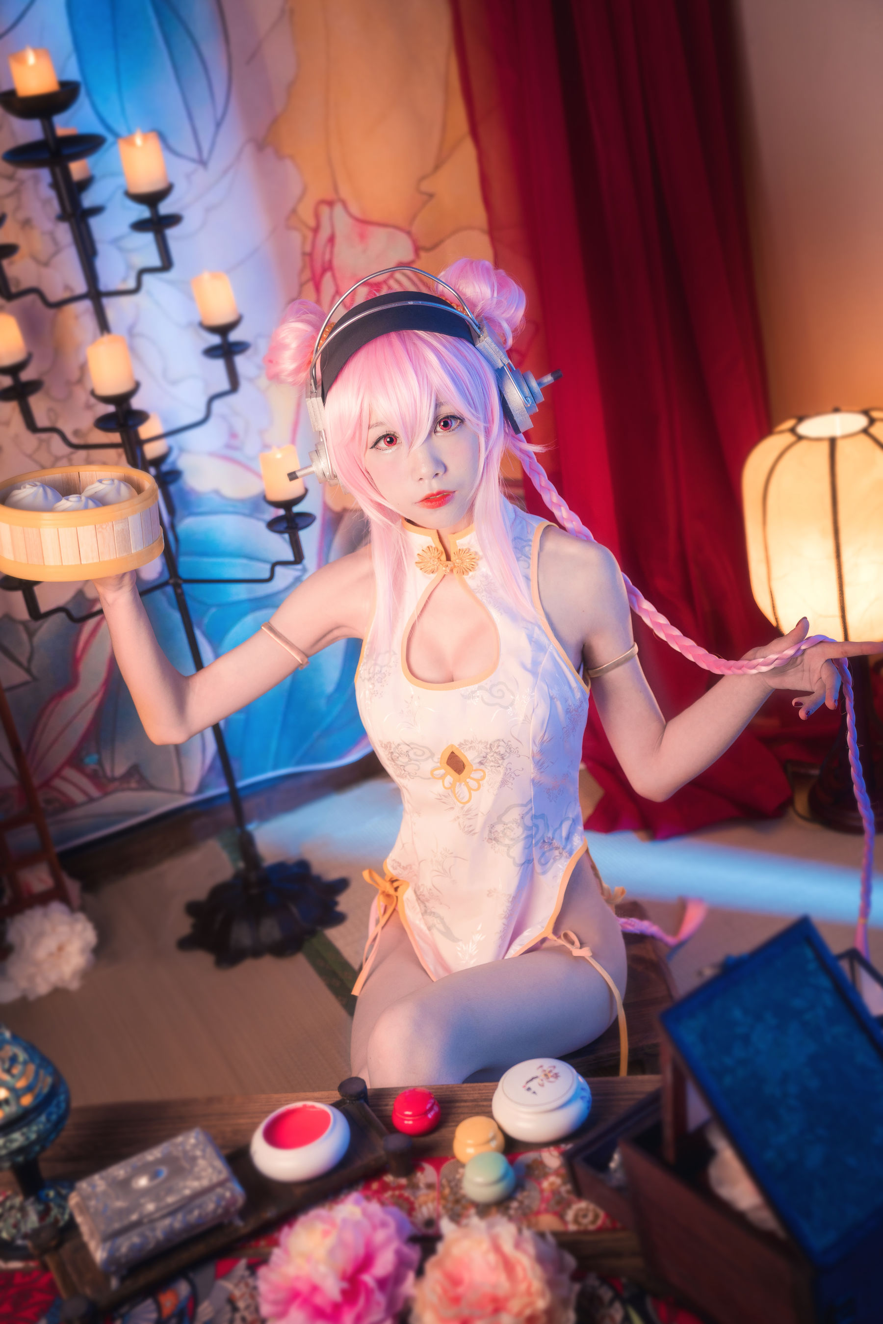 图片[1] - 水淼aqua - 索尼子 旗袍 [9P] - 机器猫次元 - 机器猫次元