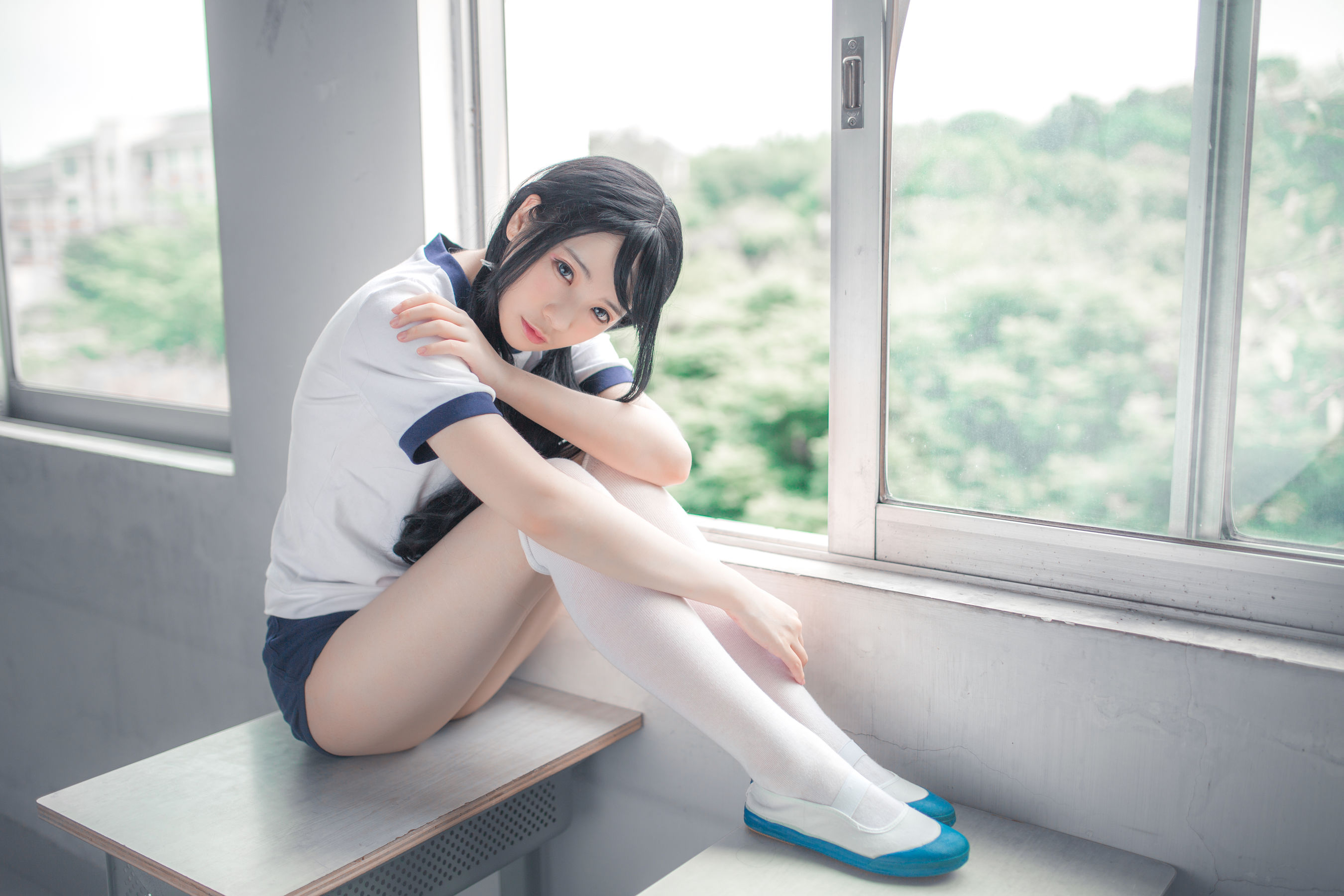 图片[8] - 疯猫ss《体操服白丝》 [46P] - 机器猫次元 - 机器猫次元