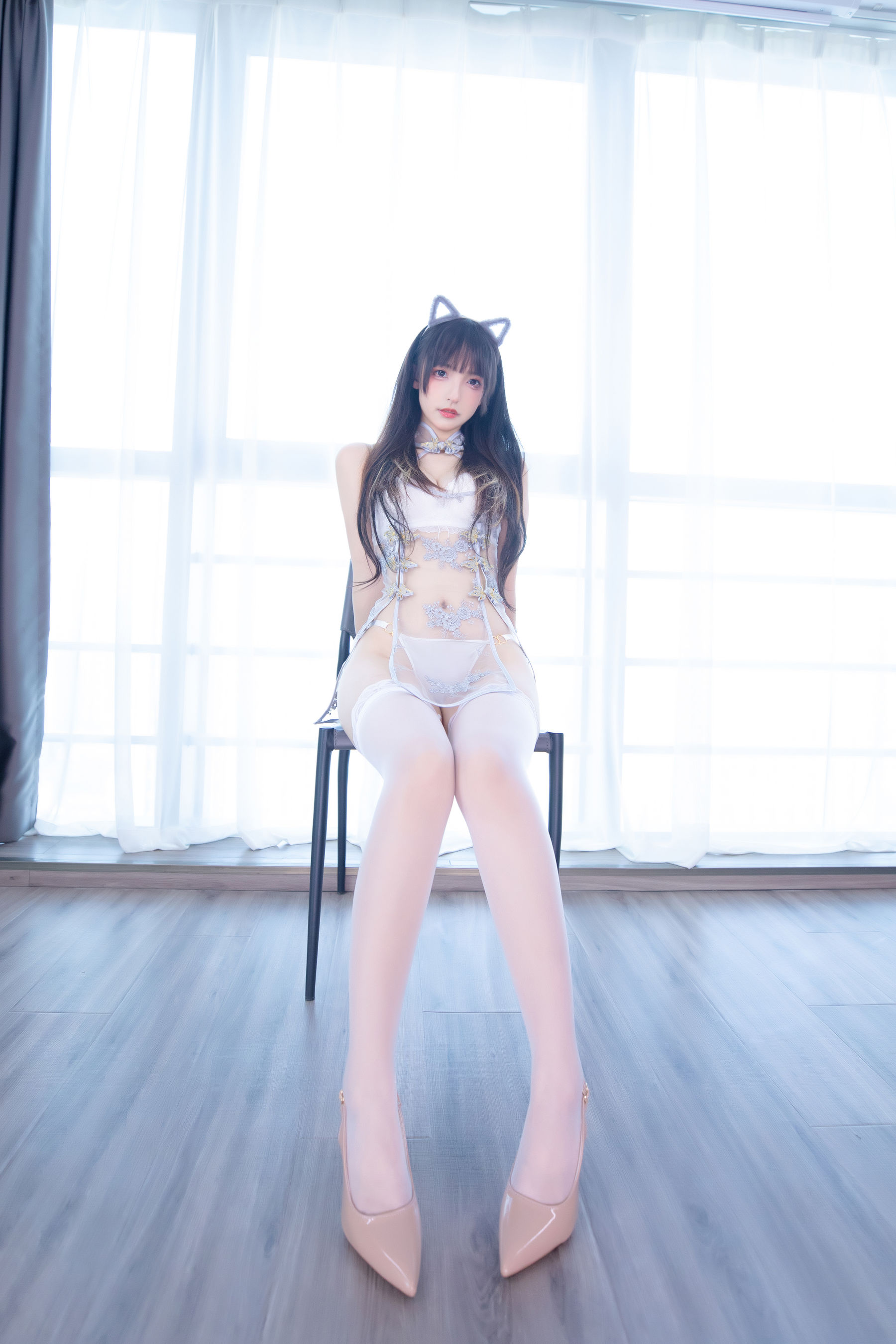 图片[1] - 萝莉神楽板真冬 之羞涩喵喵 [75P] - 机器猫次元 - 机器猫次元