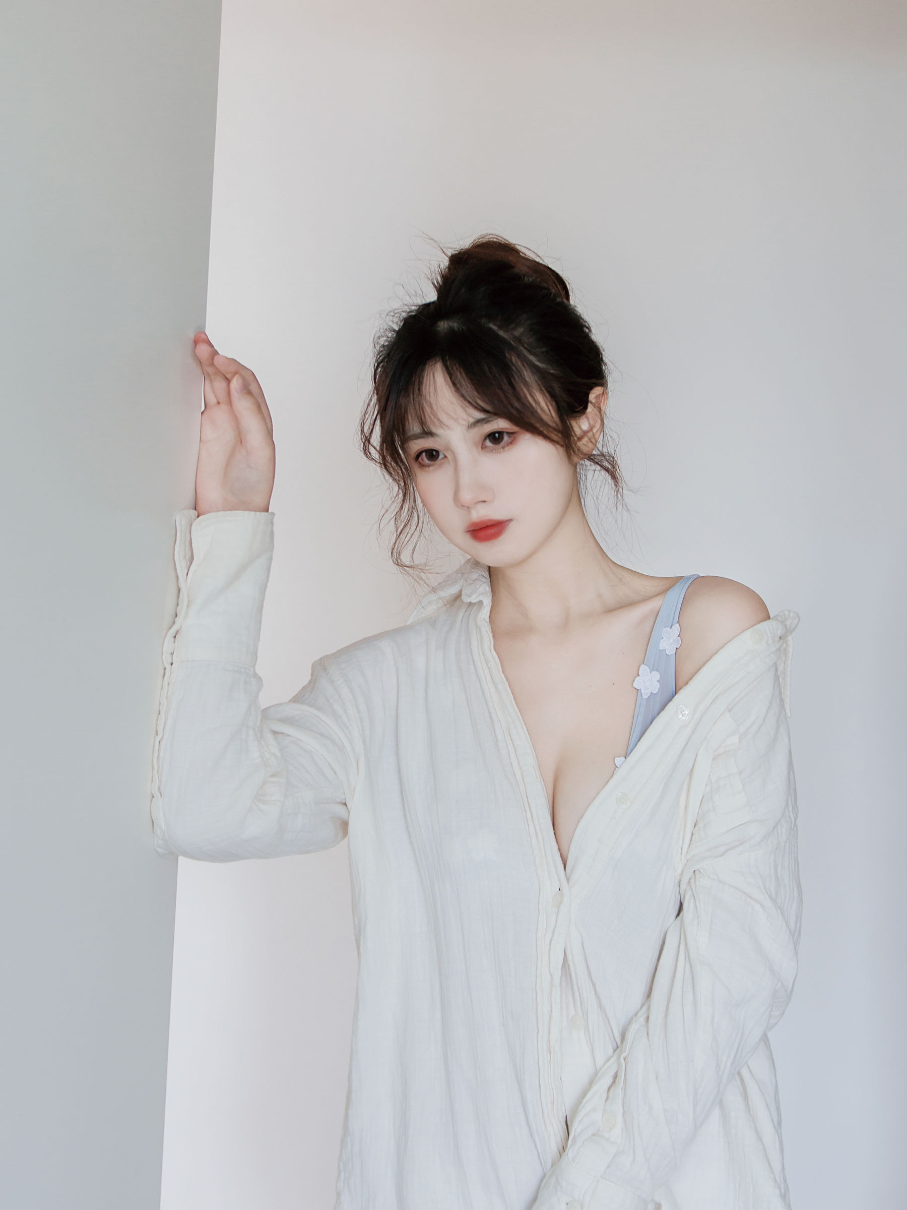 图片[1] - 念雪ww - 居家蓝色 [25P] - 机器猫次元 - 机器猫次元