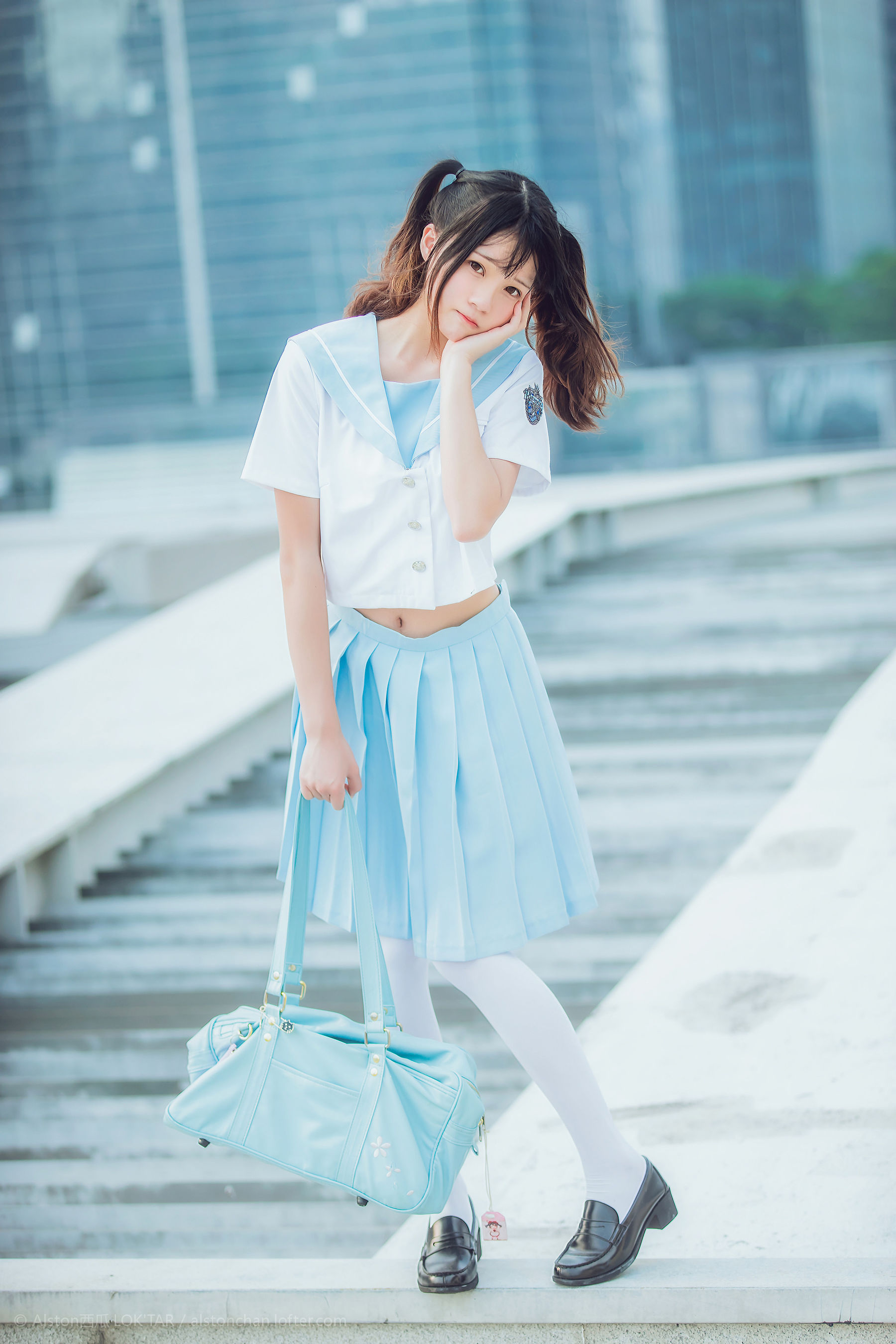 图片[5] - 桜桃喵 穿制服的样子 [10P] - 机器猫次元 - 机器猫次元