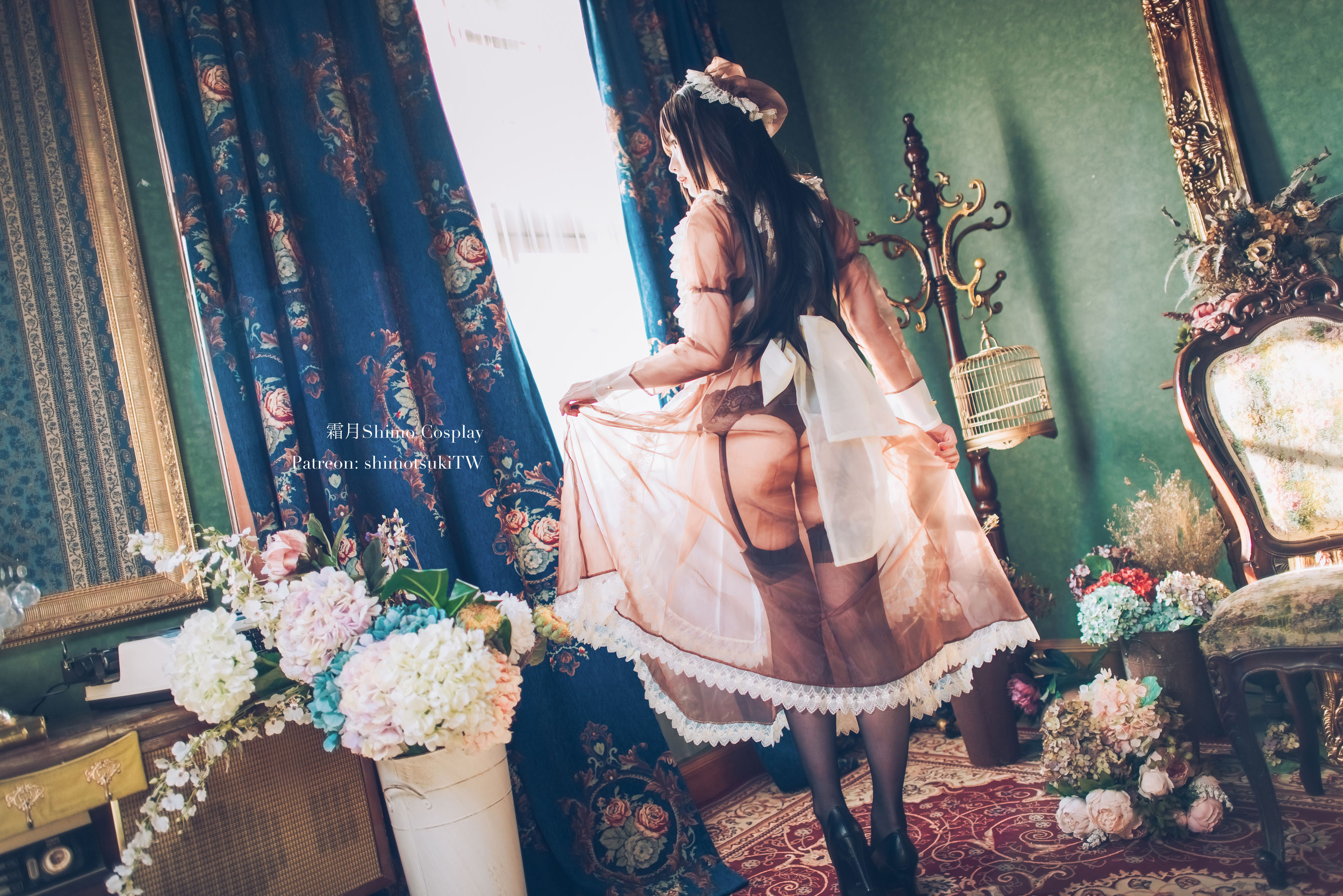 图片[1] - 霜月shimo - 女仆 [15P] - 机器猫次元 - 机器猫次元