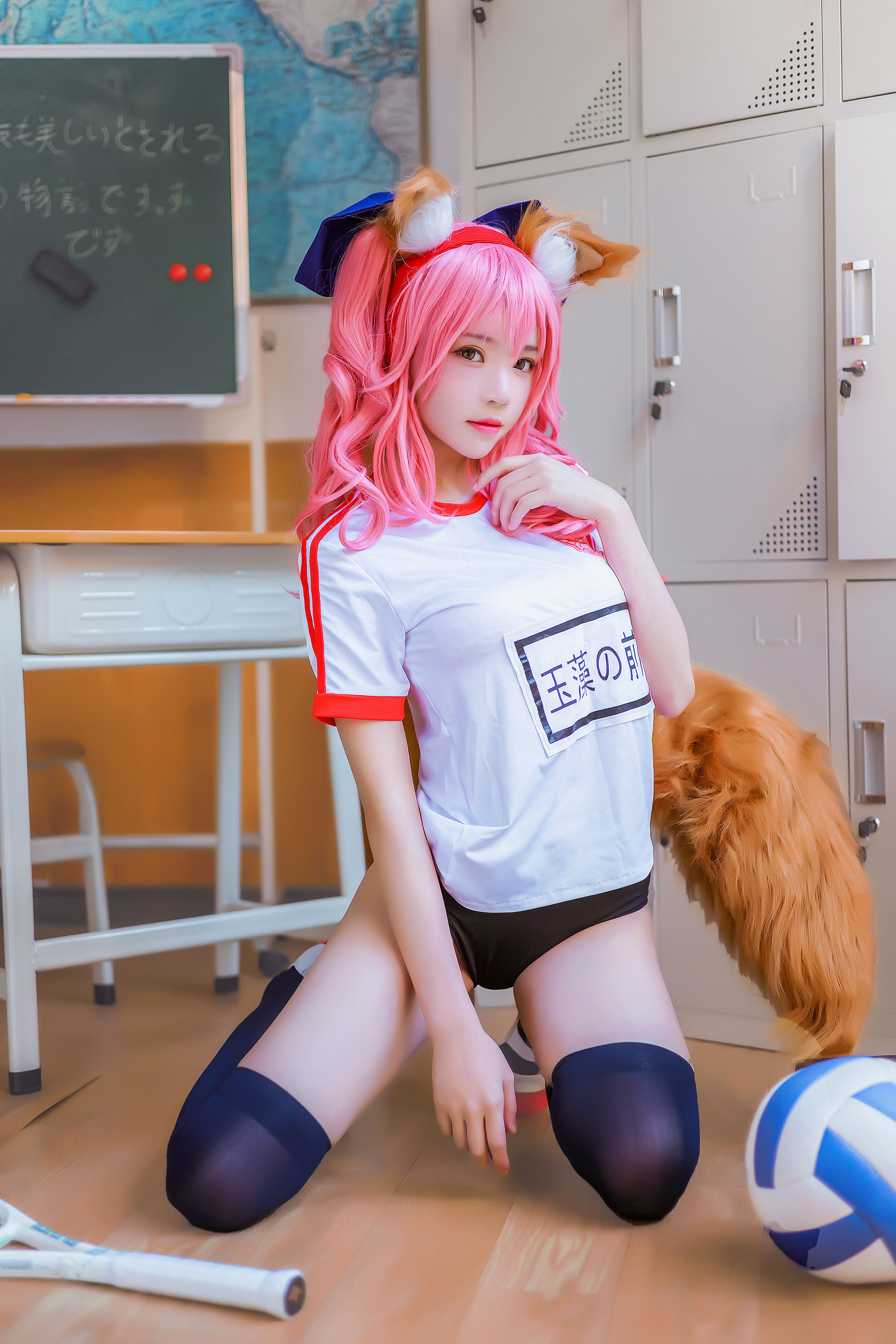 图片[7] - 桜桃喵 - 玉藻前体操服 [31P] - 机器猫次元 - 机器猫次元