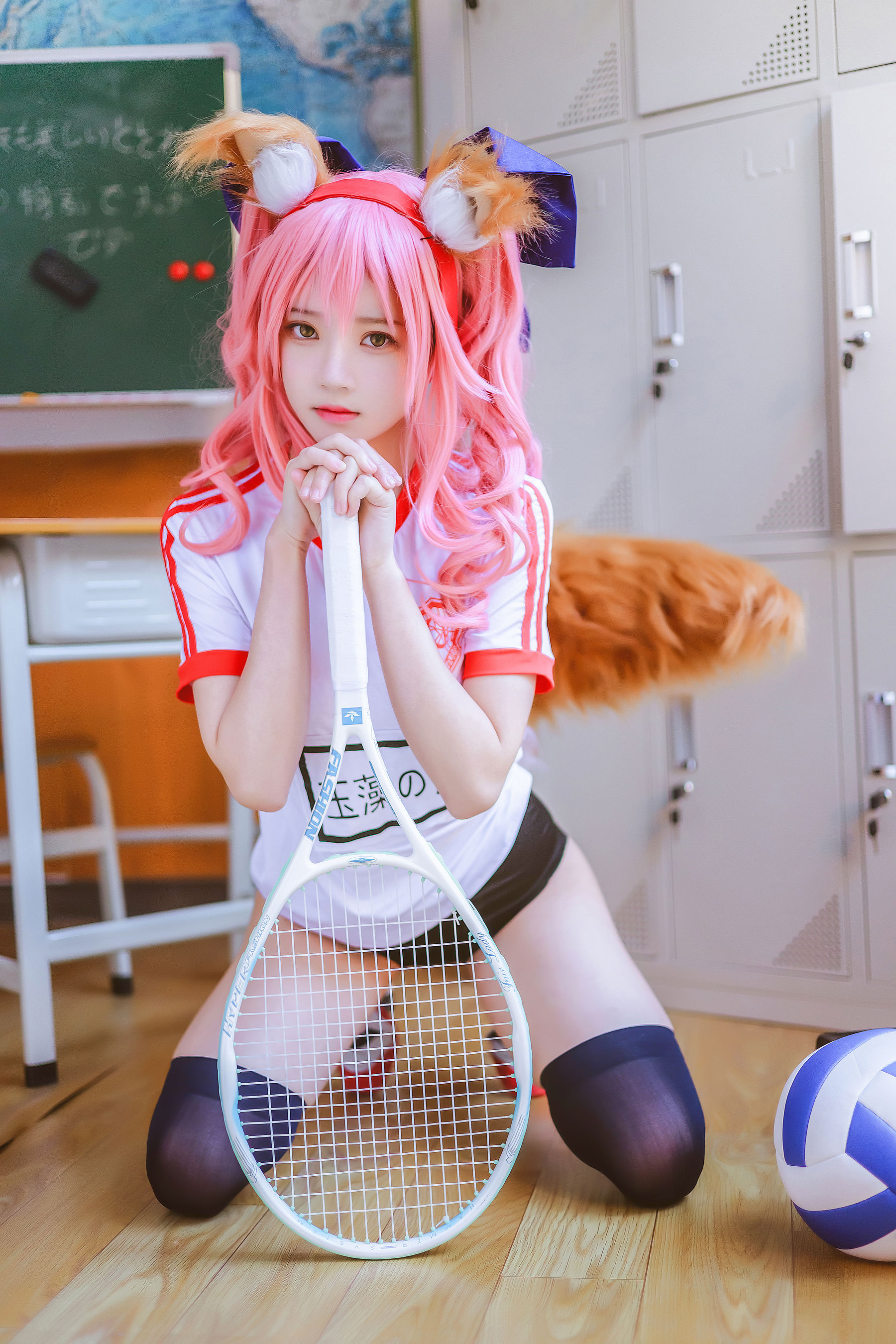 图片[4] - 桜桃喵 - 玉藻前体操服 [31P] - 机器猫次元 - 机器猫次元