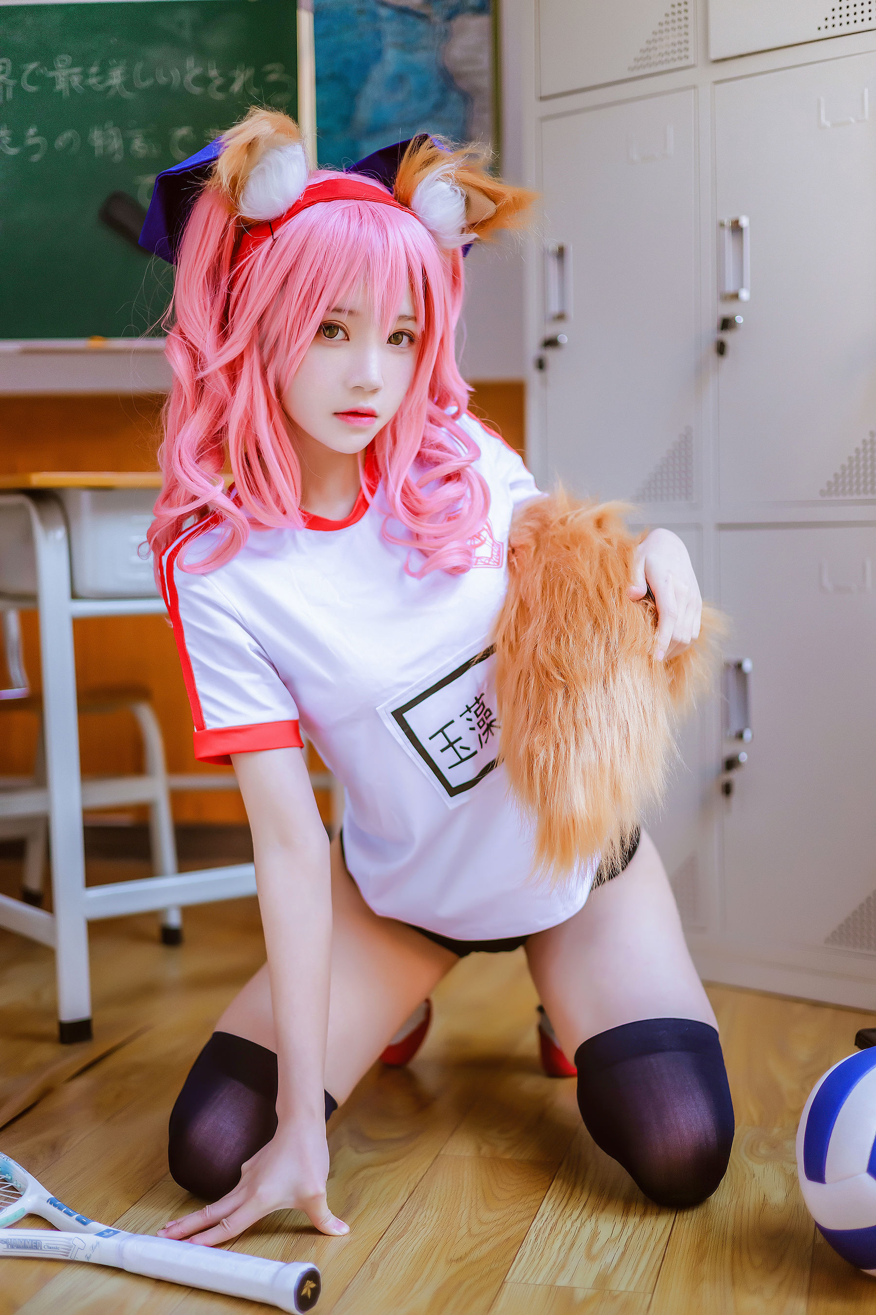 图片[6] - 桜桃喵 - 玉藻前体操服 [31P] - 机器猫次元 - 机器猫次元