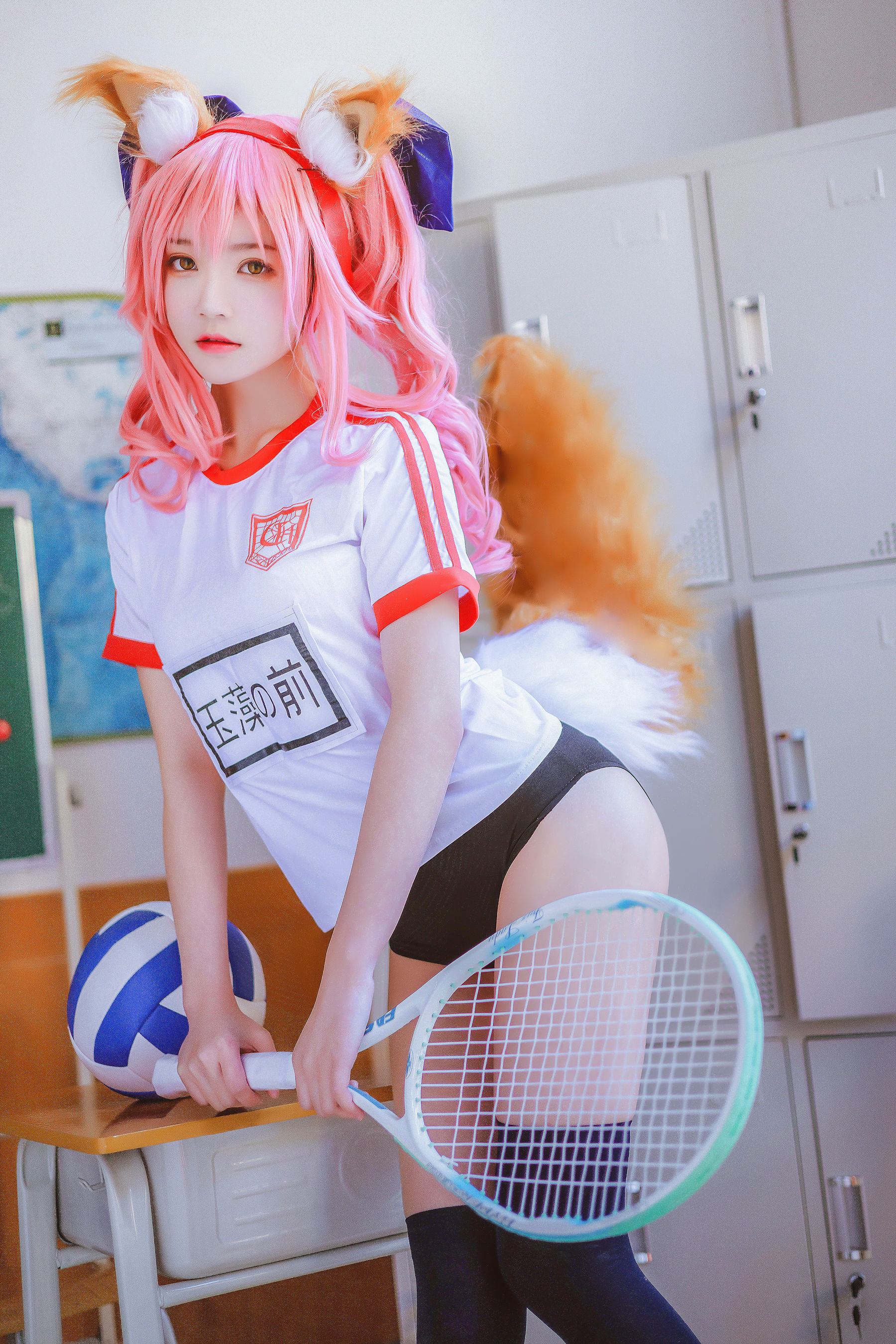 图片[3] - 桜桃喵 - 玉藻前体操服 [31P] - 机器猫次元 - 机器猫次元