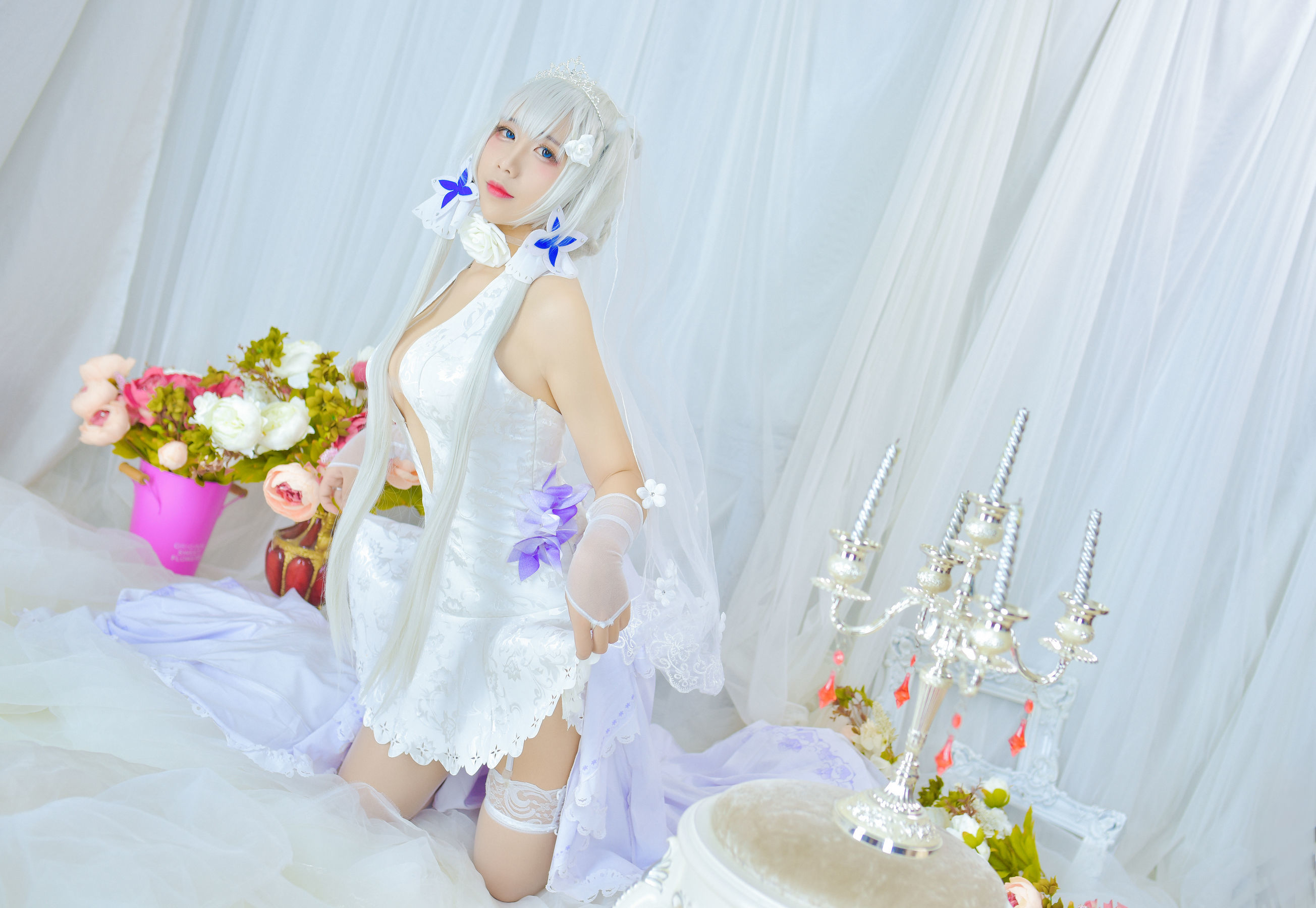 图片[1] - 九曲Jean 婚纱 [22P] - 机器猫次元 - 机器猫次元