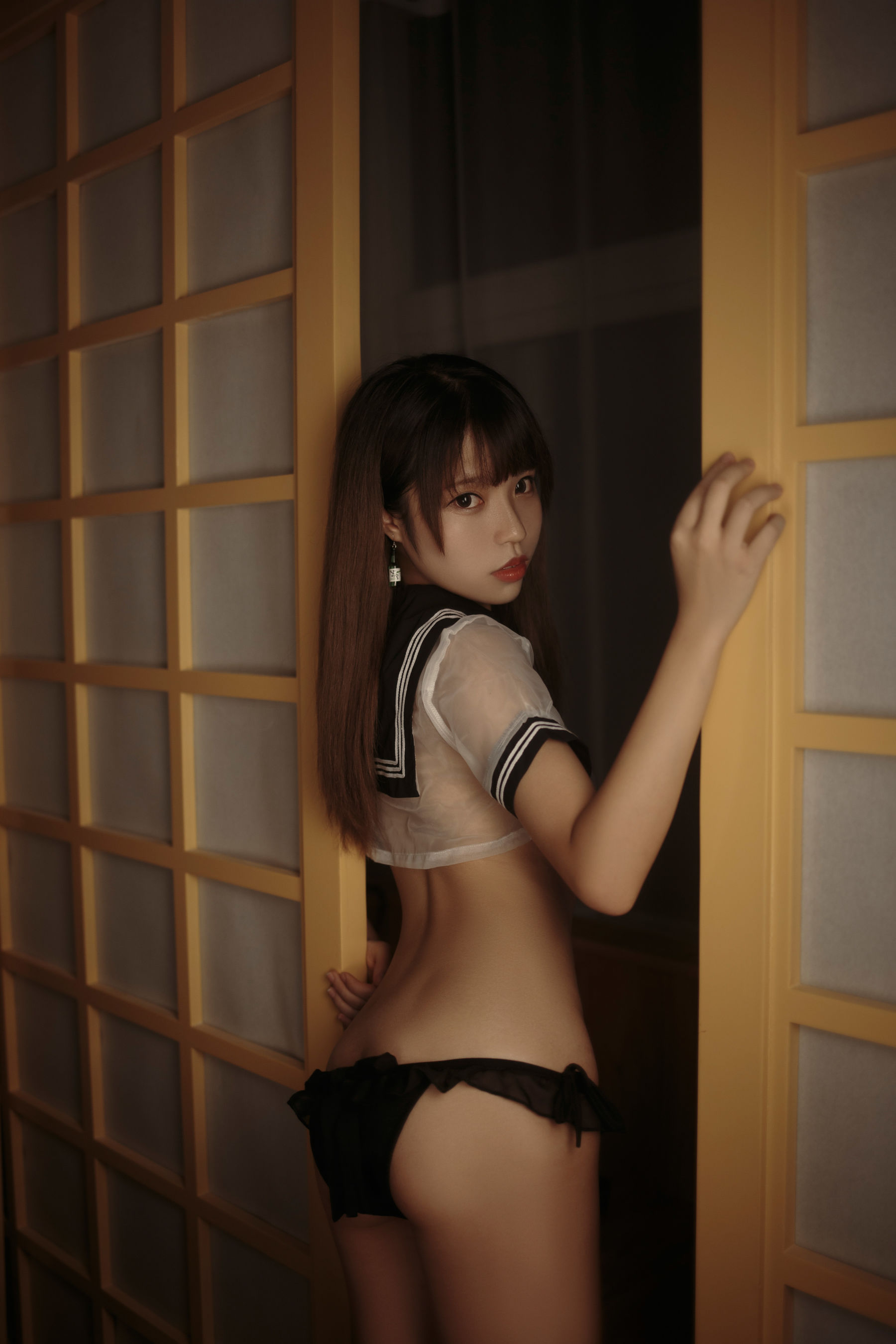 图片[6] - 白易子教主 - 透明水手服 [21P] - 机器猫次元 - 机器猫次元