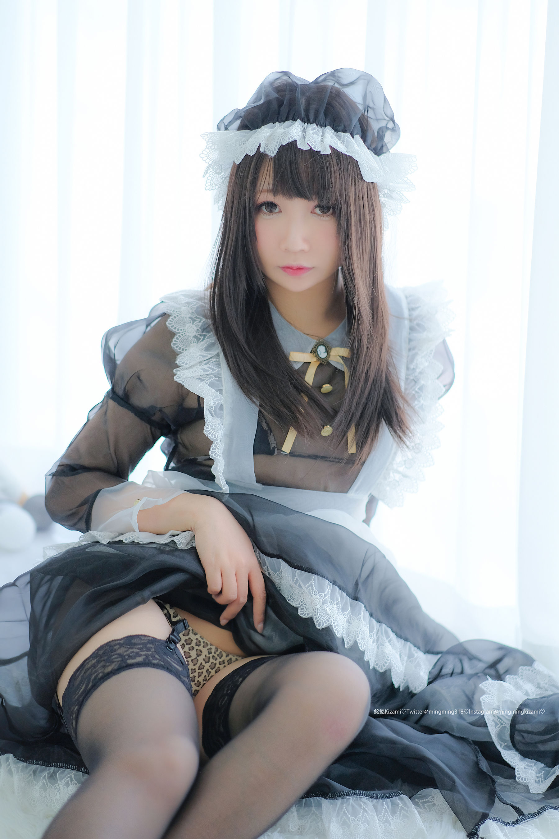 图片[4] - 銘銘Kizami 自撮りVol.15 透明女仆 [84P] - 机器猫次元 - 机器猫次元