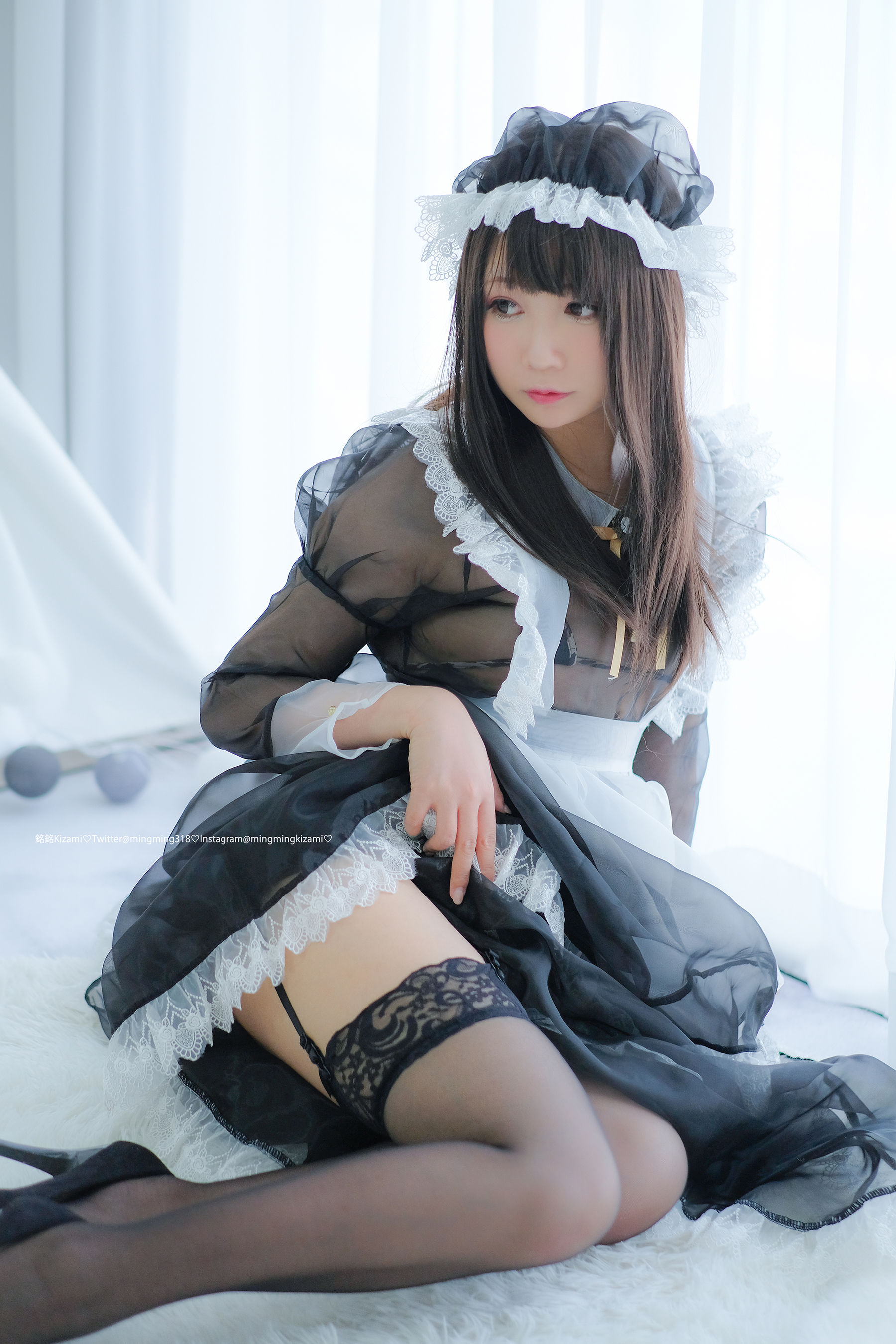 图片[2] - 銘銘Kizami 自撮りVol.15 透明女仆 [84P] - 机器猫次元 - 机器猫次元