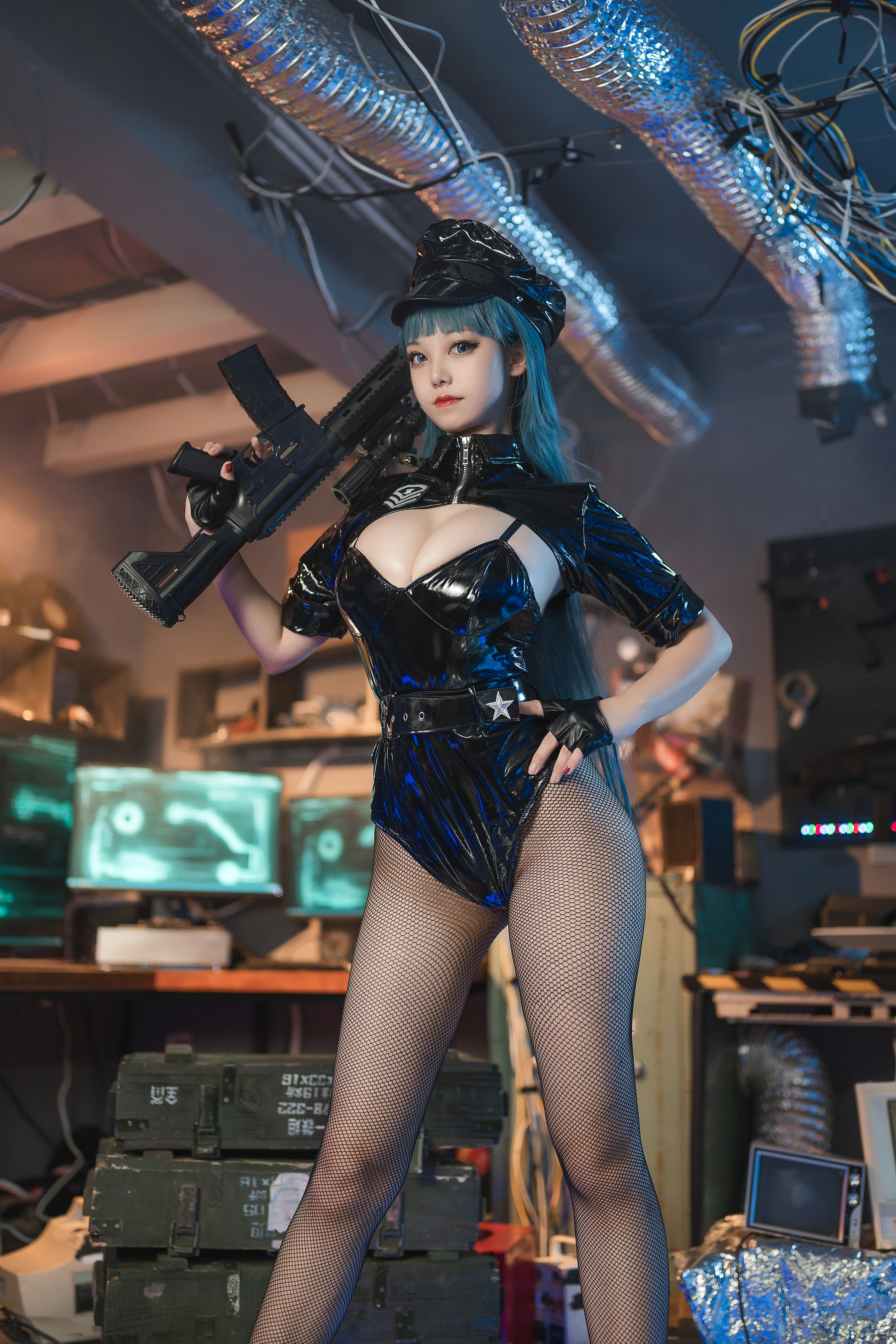 图片[1] - 蜜汁猫裘 - 女警2 [51P] - 机器猫次元 - 机器猫次元